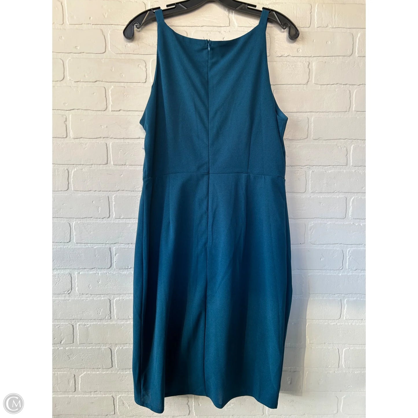 Dress Work By Cme In Teal, Size: L