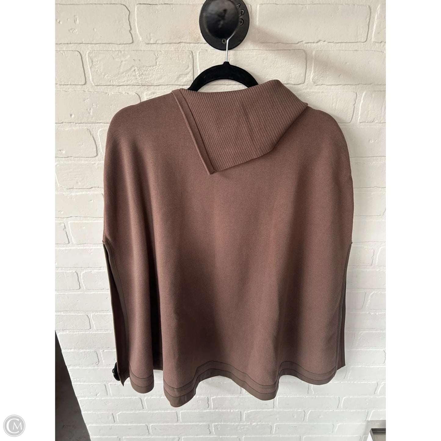 Poncho By Chicos In Taupe, Size: L