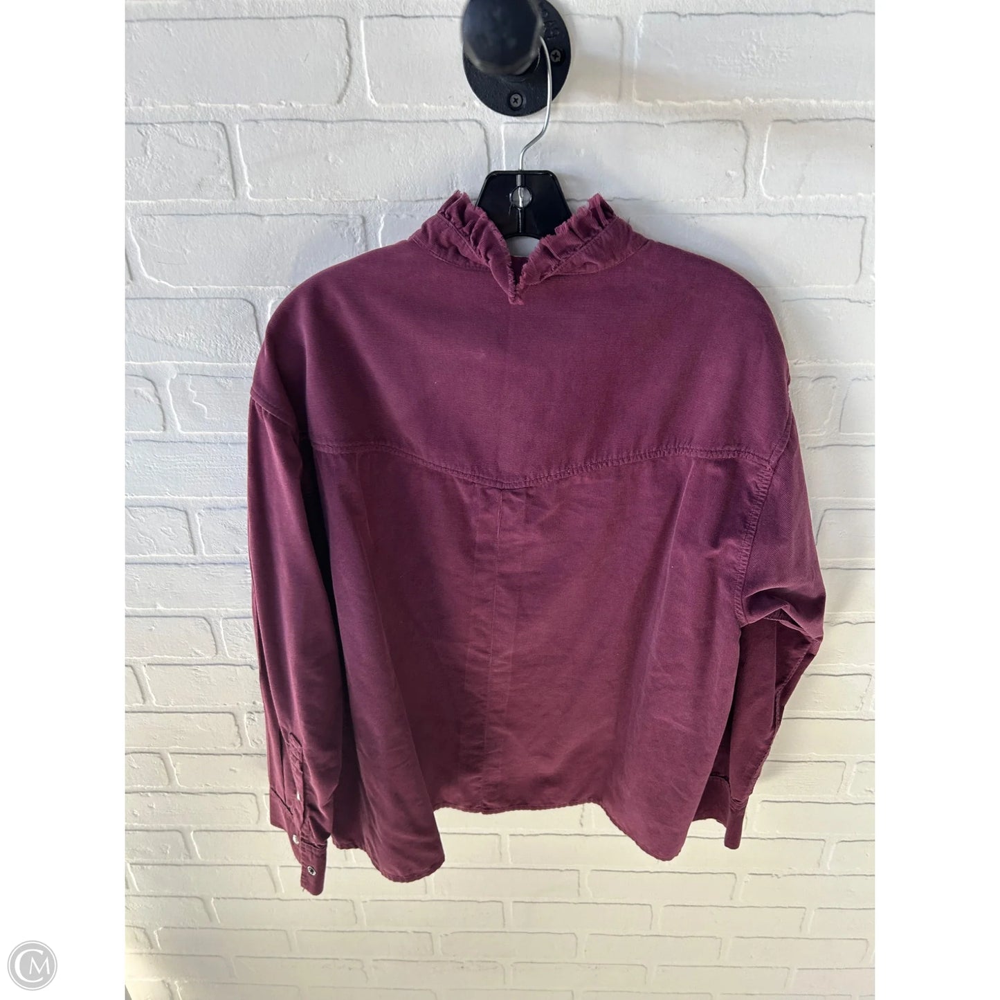 Top Long Sleeve By Dylan In Purple, Size: S