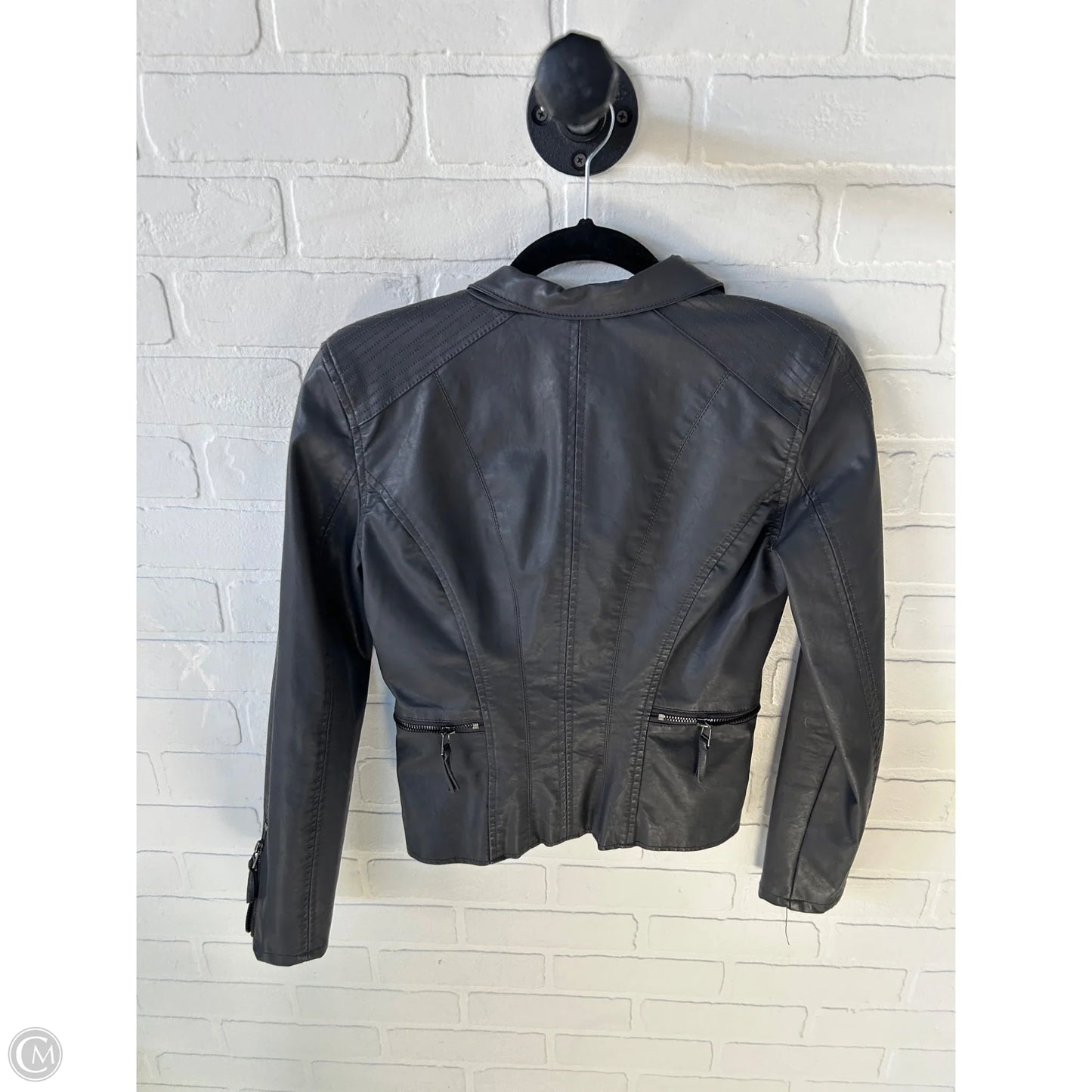 Jacket Moto By Blanknyc In Grey, Size: Xs