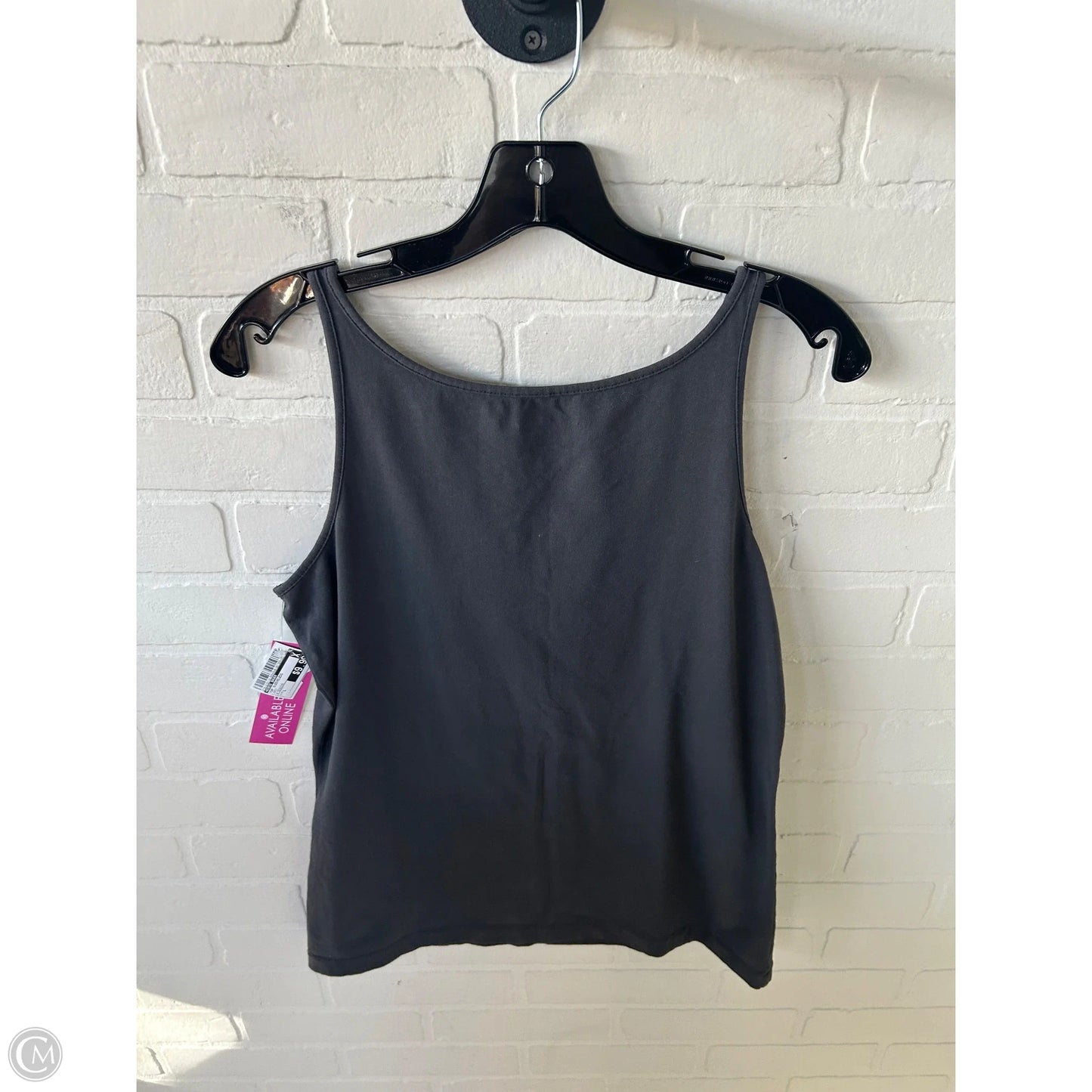 Top Sleeveless By Eddie Bauer In Grey, Size: L