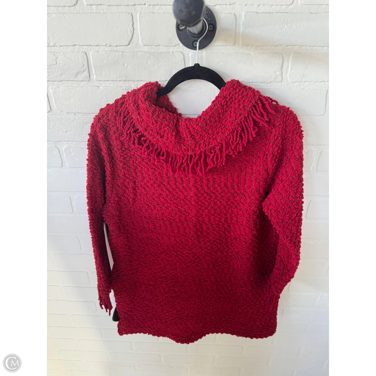Sweater By Ali Miles In Red, Size: M