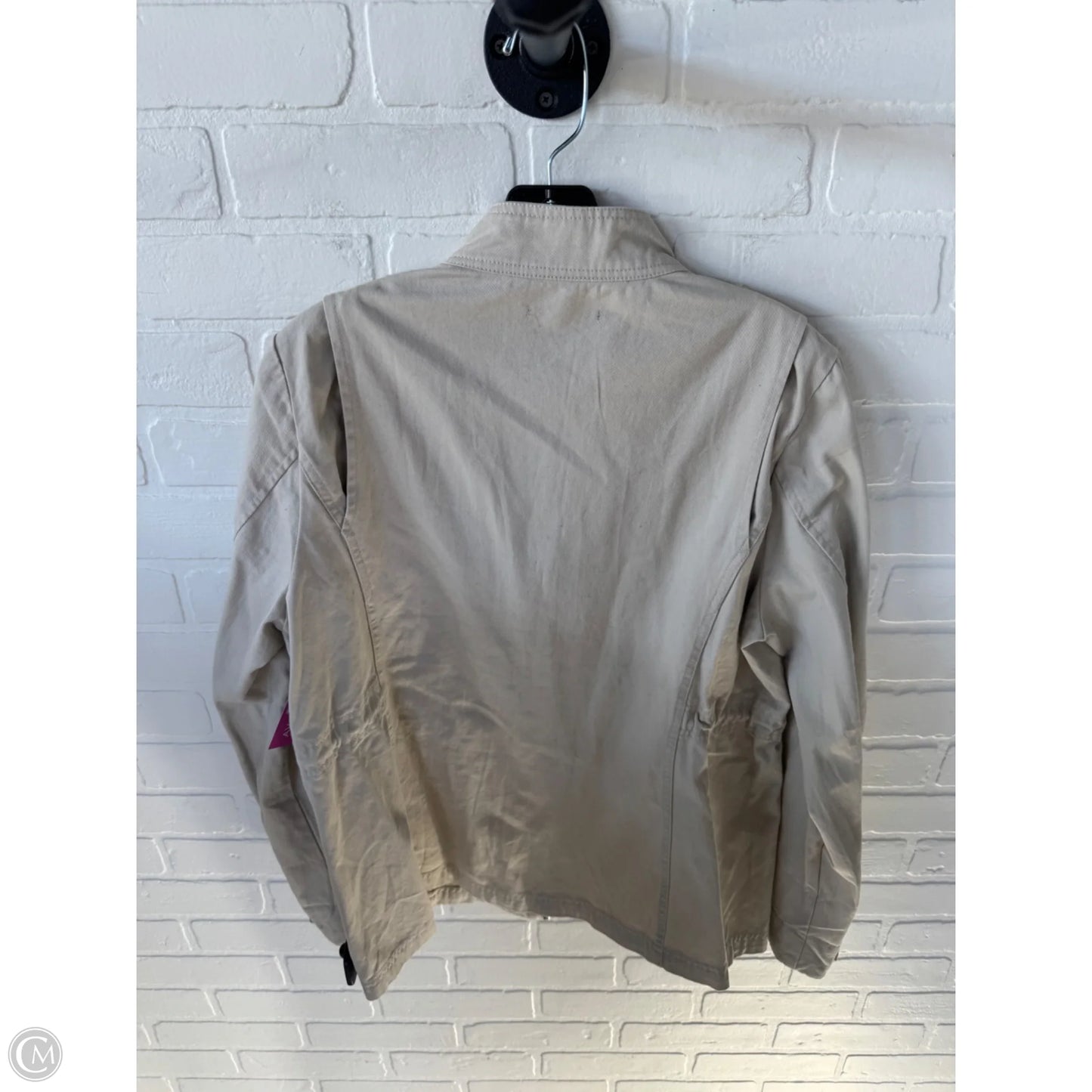 Jacket Utility By Wit & Wisdom In Tan, Size: M