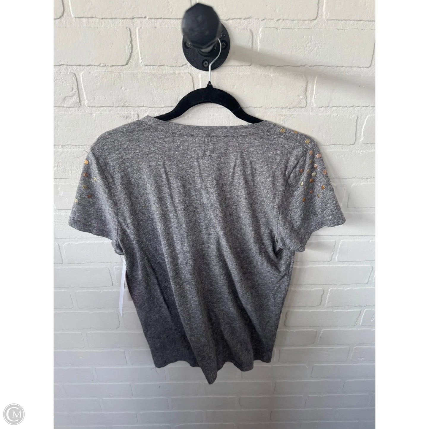 Top Short Sleeve By J. Crew In Grey, Size: M