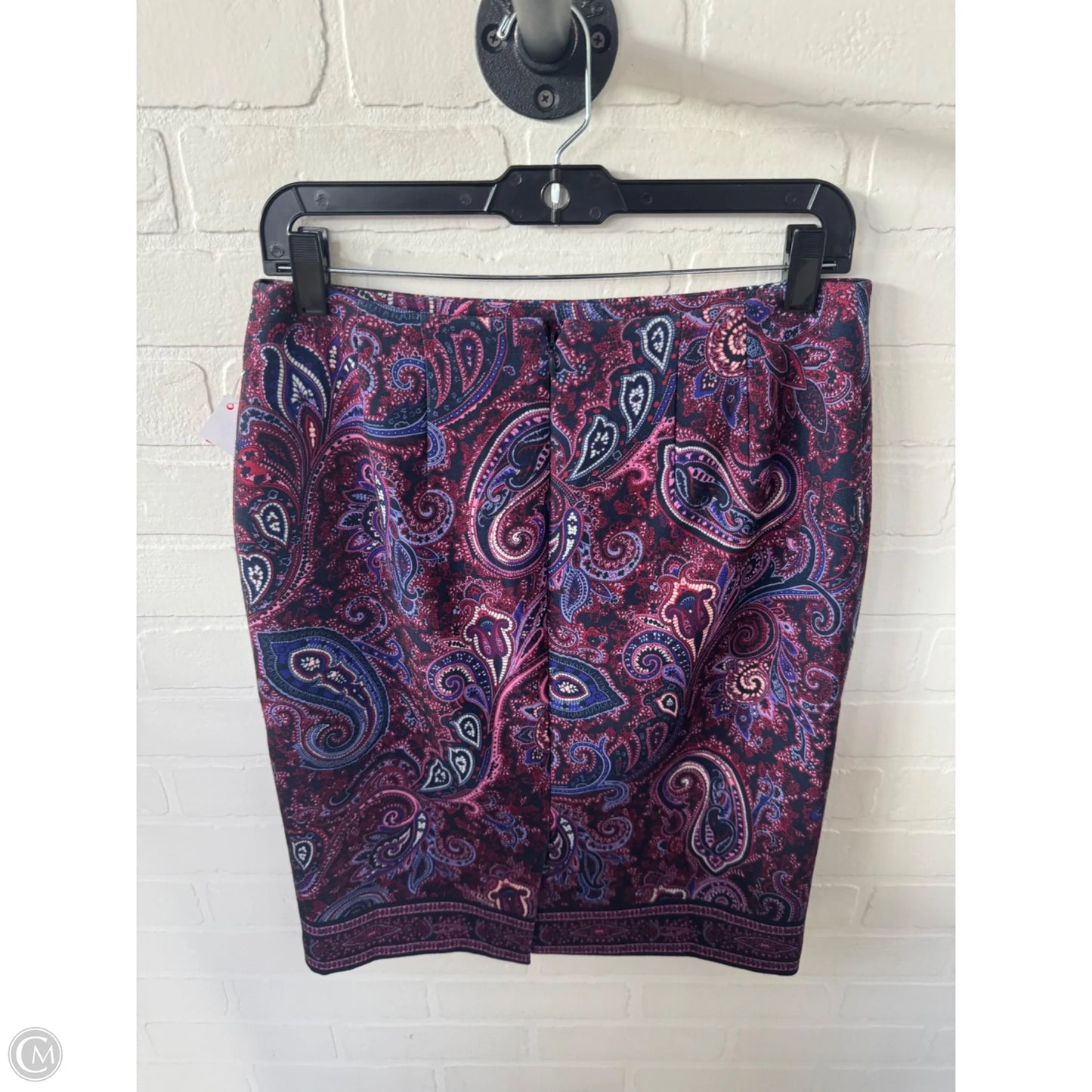 Skirt Mini & Short By Talbots In Paisley Print, Size: 4