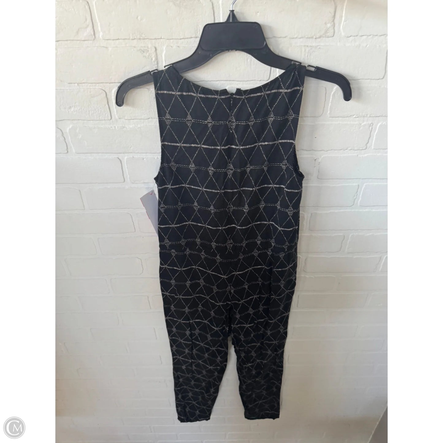 Jumpsuit By Madewell In Black & Cream, Size: Xxs