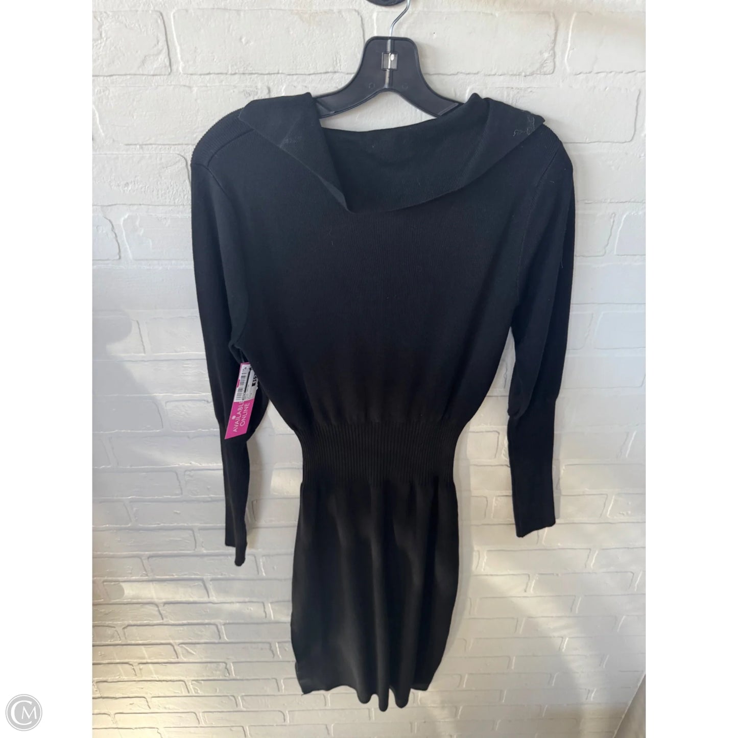 Dress Sweater By Shein In Black, Size: M