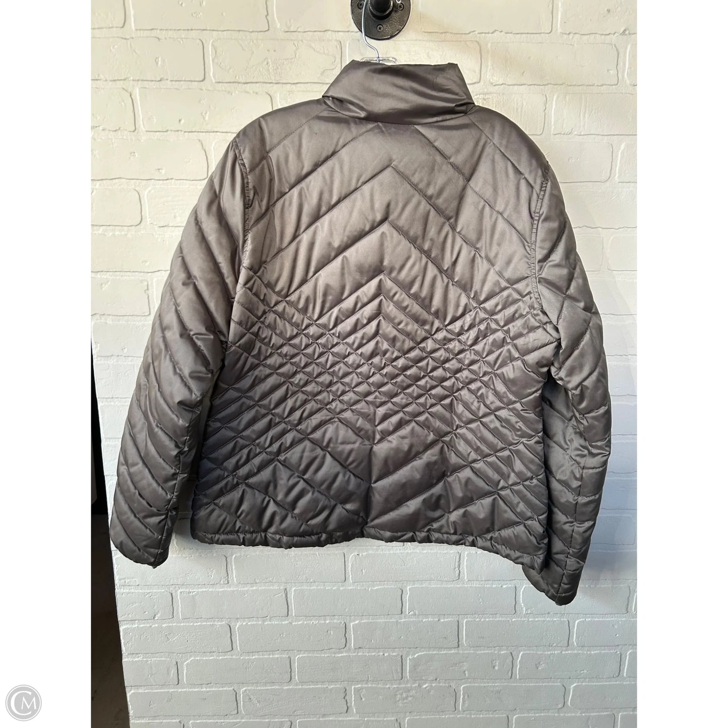 Jacket Puffer & Quilted By Tek Gear In Green, Size: Xl