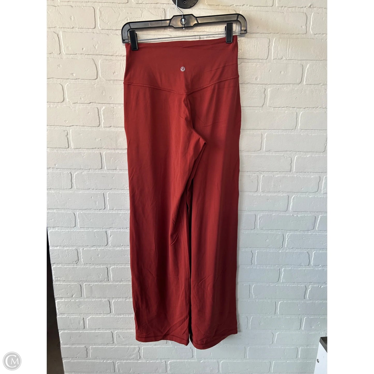 Athletic Leggings By Lululemon In Orange, Size: 4
