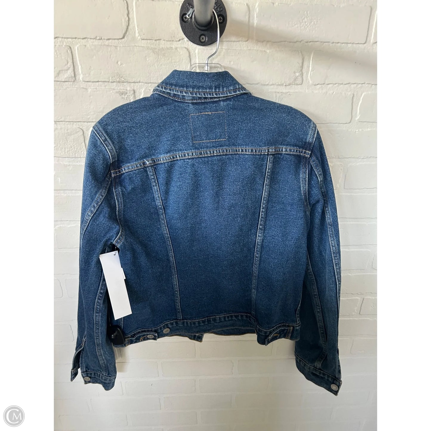 Jacket Denim By Levis In Blue Denim, Size: L