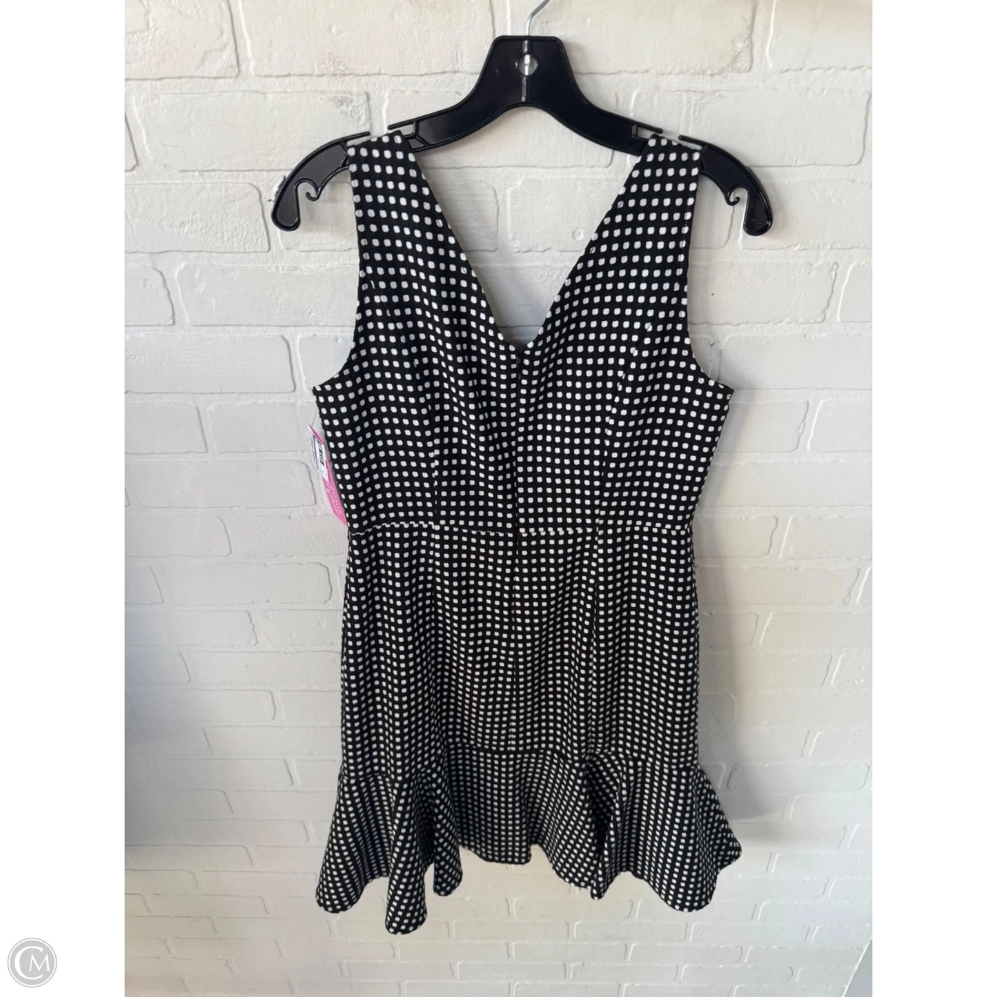 Dress Work By Limited In Black & White, Size: S