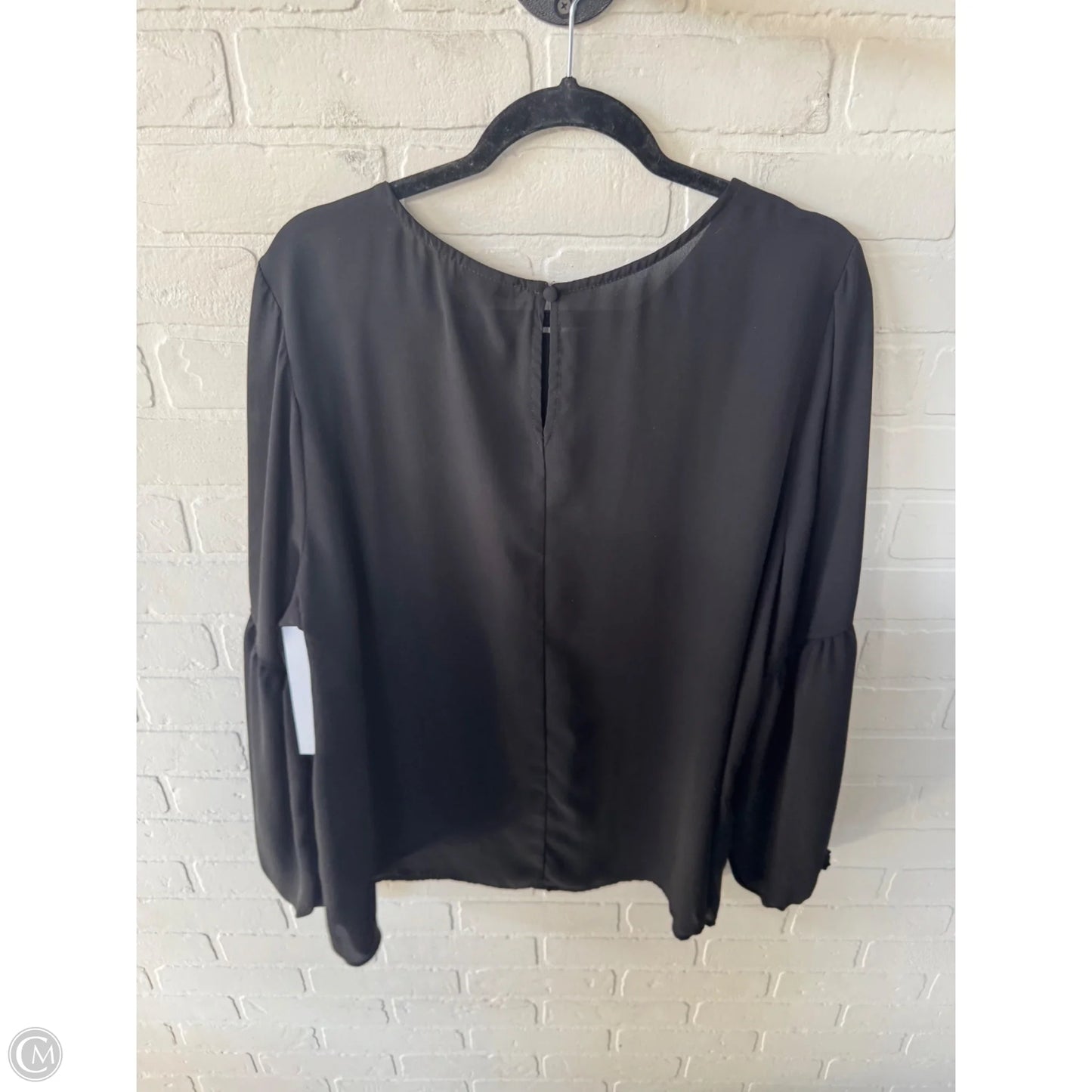 Blouse Long Sleeve By Torrid In Black, Size: 2x