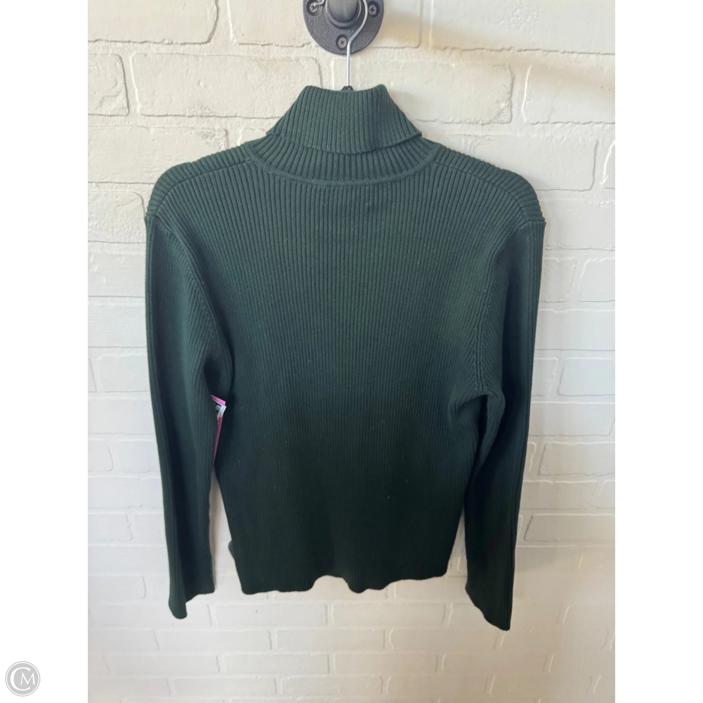 Sweater By Lauren By Ralph Lauren In Green, Size: Xl