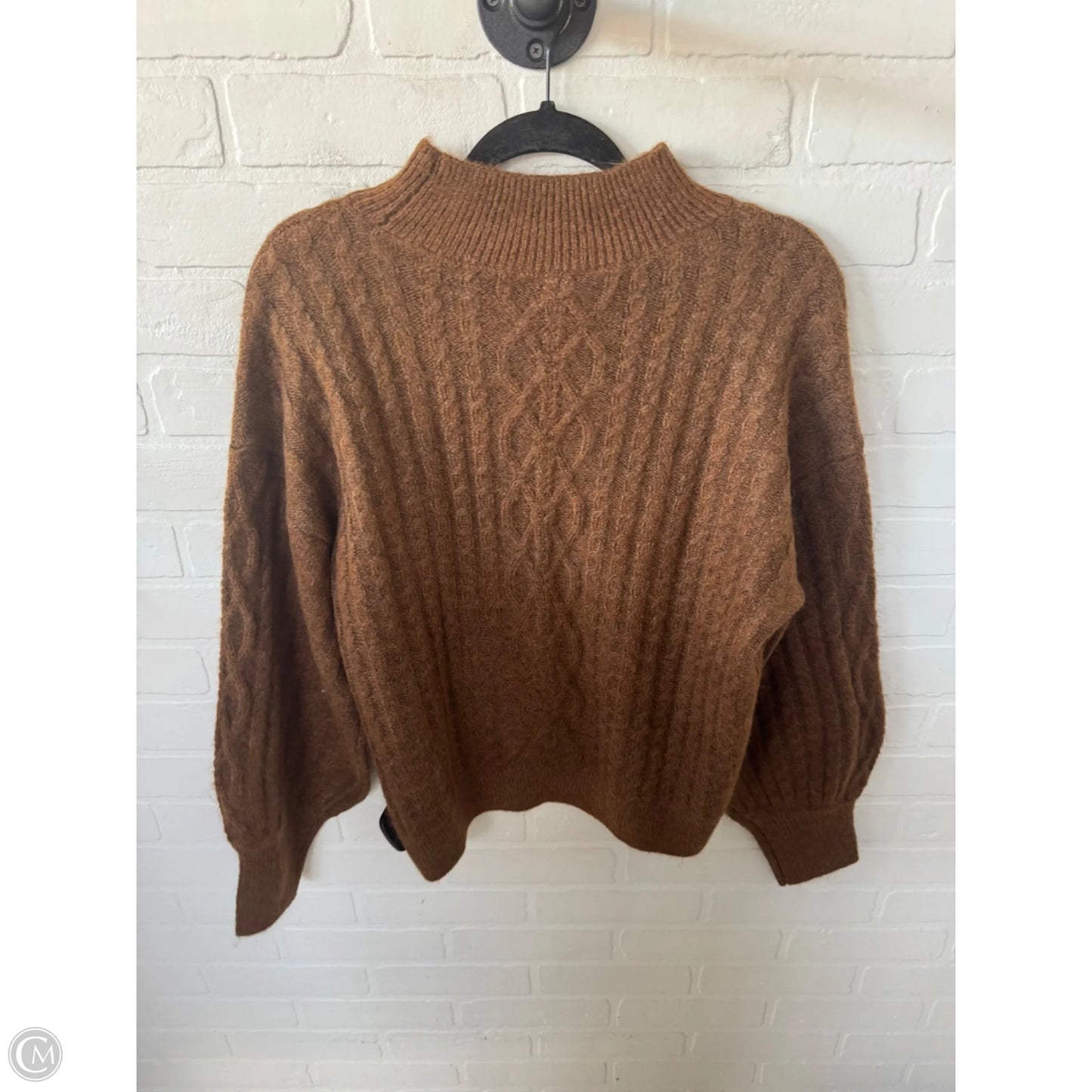 Sweater By Vince Camuto In Brown, Size: M