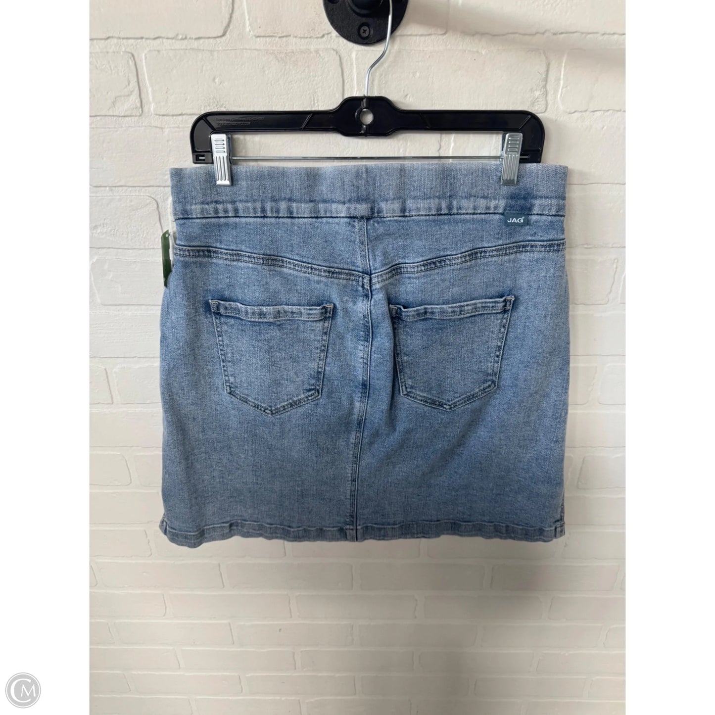 Skirt Mini & Short By Jag In Blue Denim, Size: 8