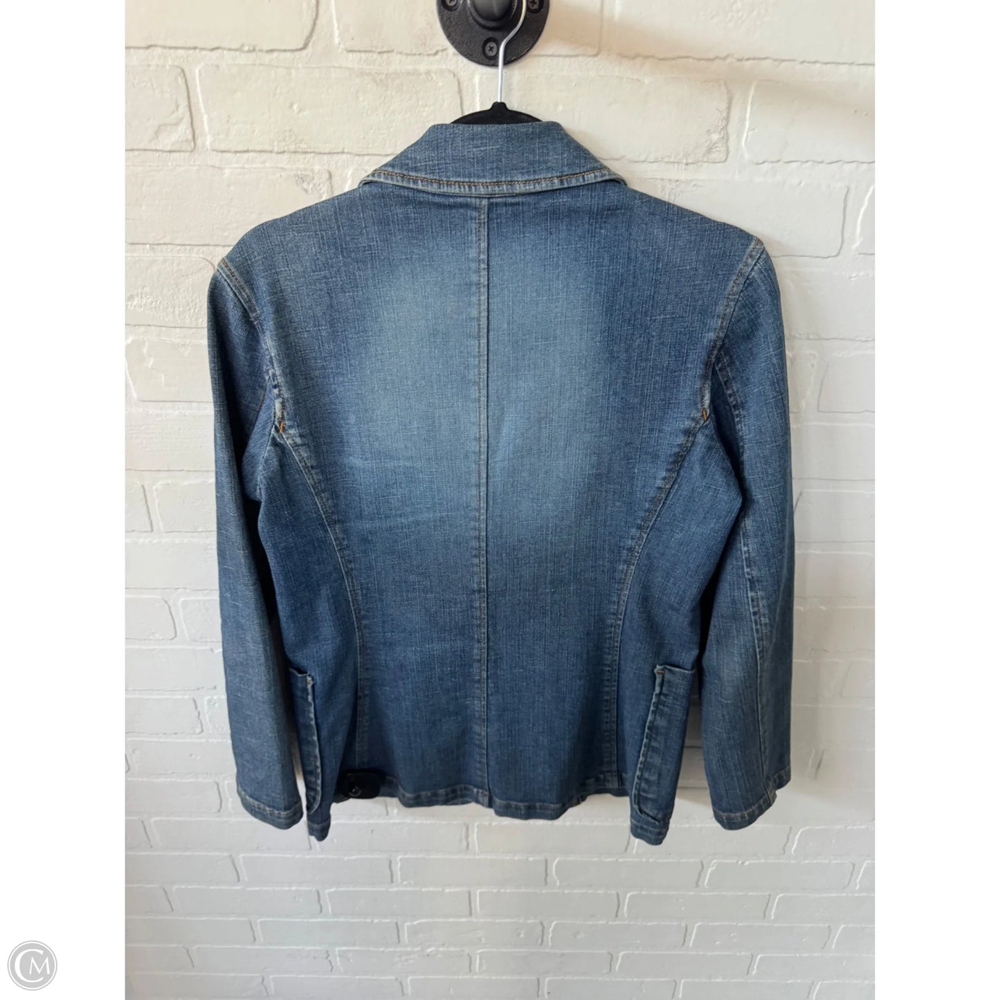 Jacket Denim By Clothes Mentor In Blue Denim, Size: S