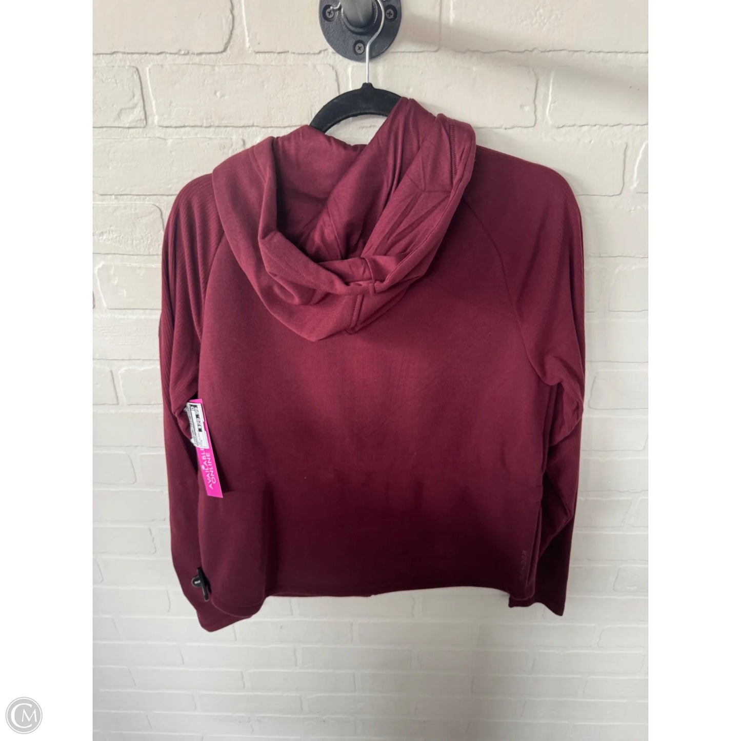 Sweatshirt Hoodie By Spyder In Red, Size: M