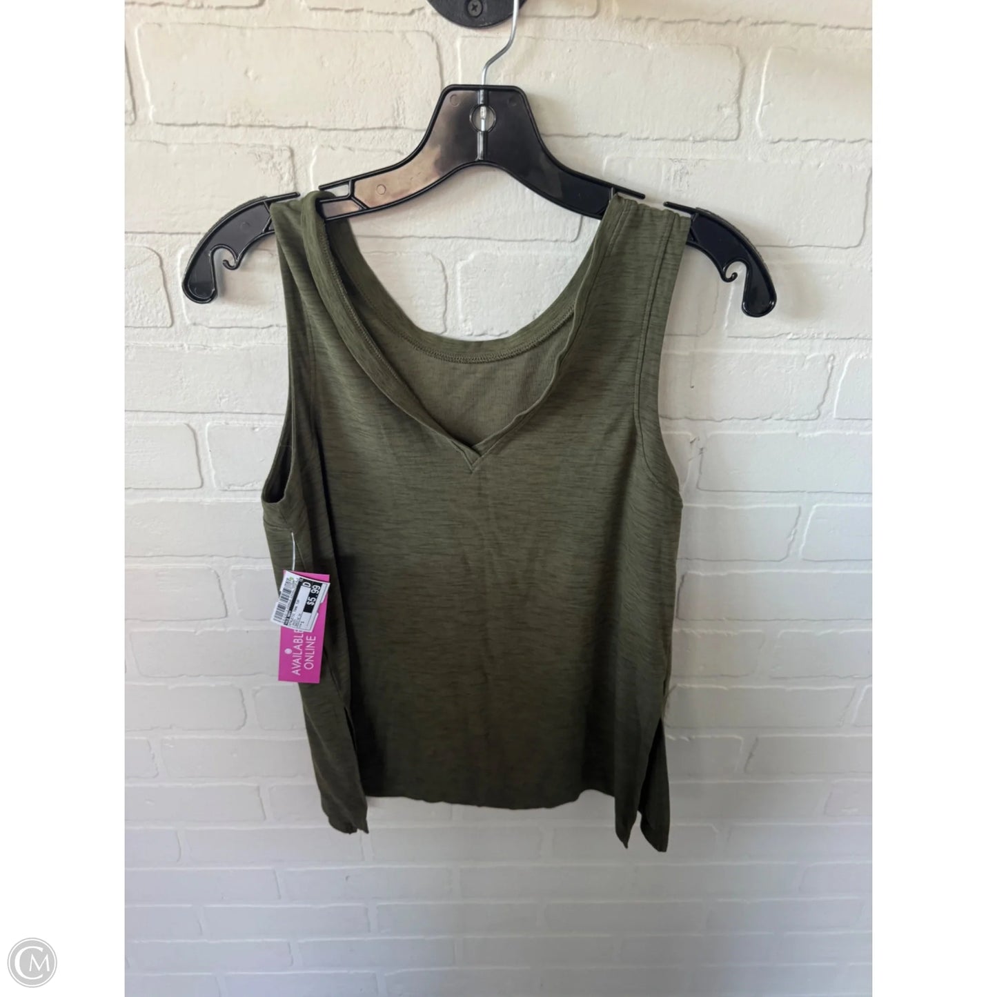 Athletic Tank Top By Old Navy In Green, Size: S
