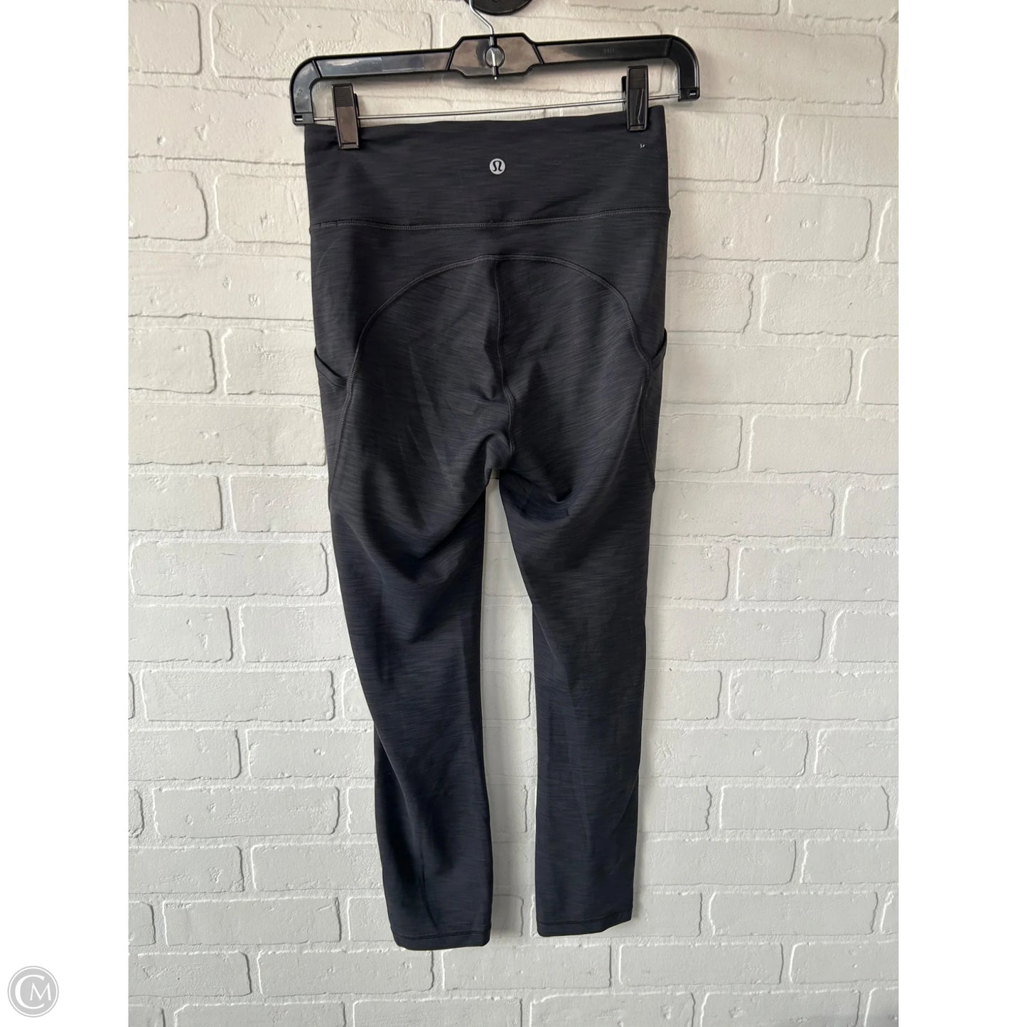 Athletic Leggings By Lululemon In Grey, Size: 4