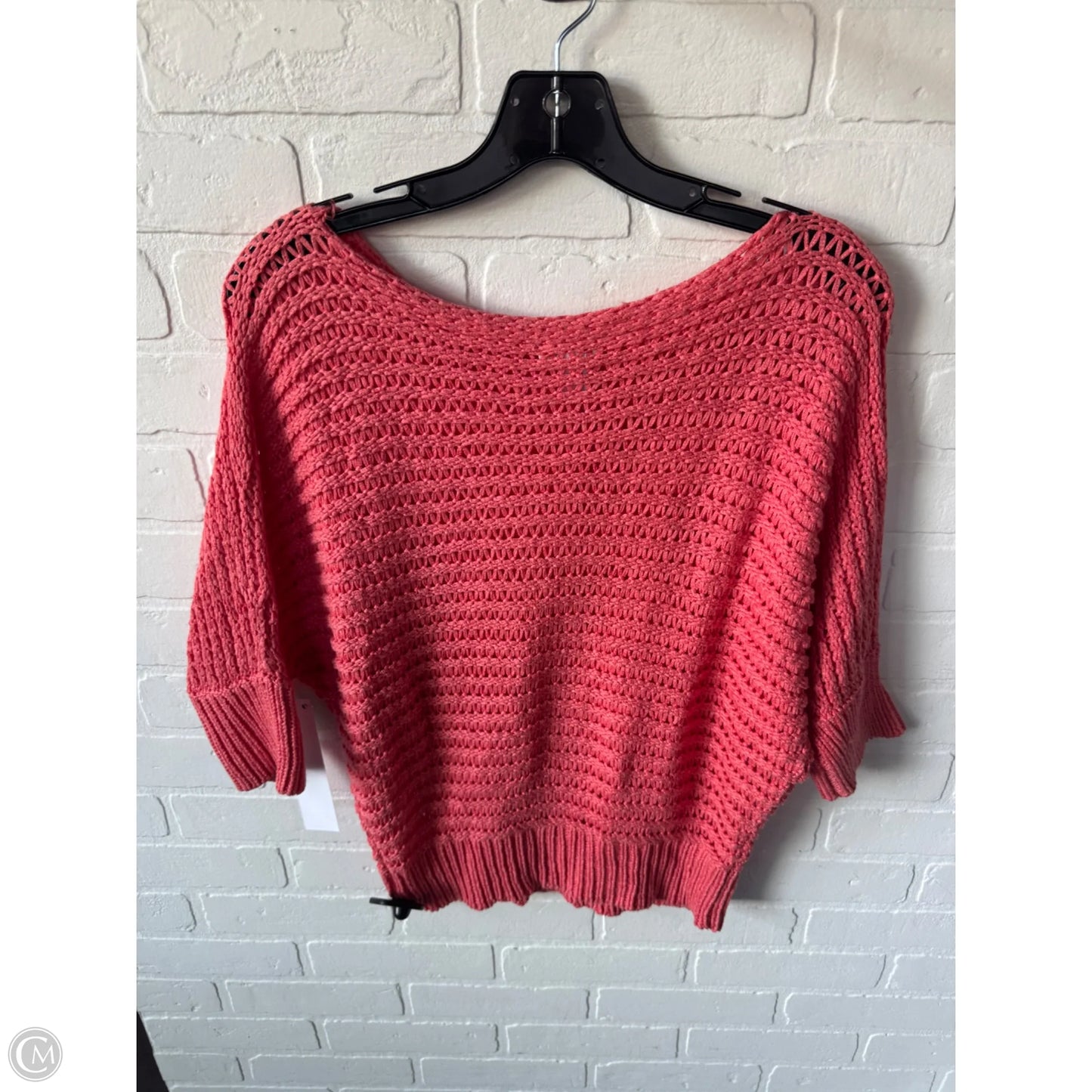Sweater By Chicos In Coral, Size: M