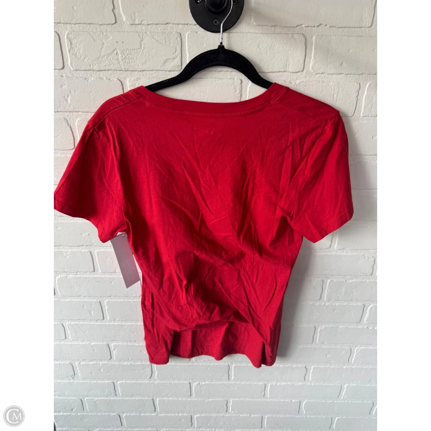 Top Short Sleeve Basic By Universal Thread In Red, Size: Xs