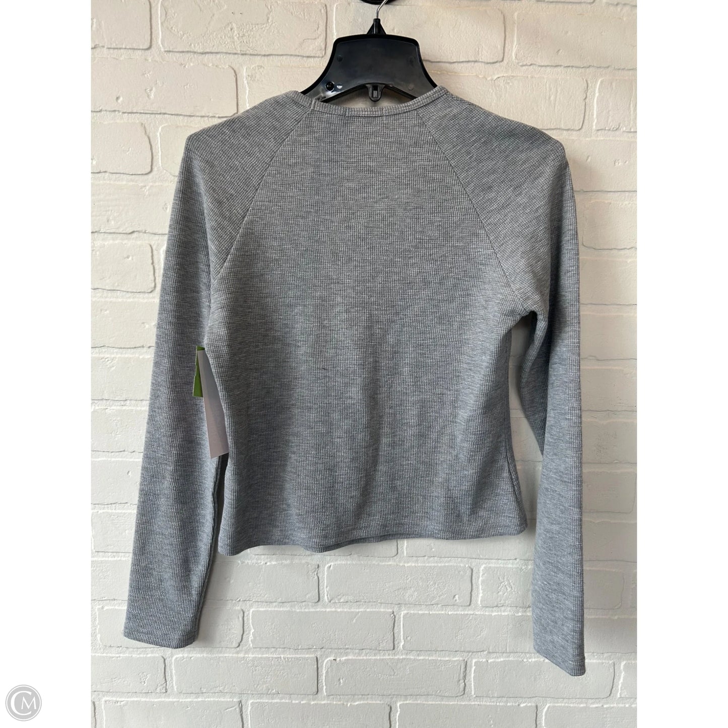 Top Long Sleeve Basic By Edikted In Grey, Size: L