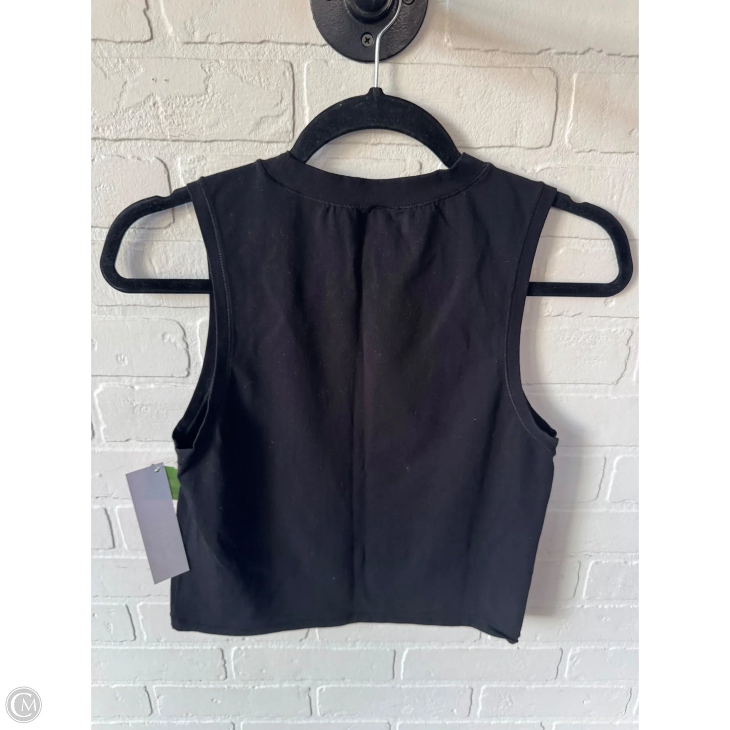 Athletic Tank Top By Yogalicious In Black, Size: L