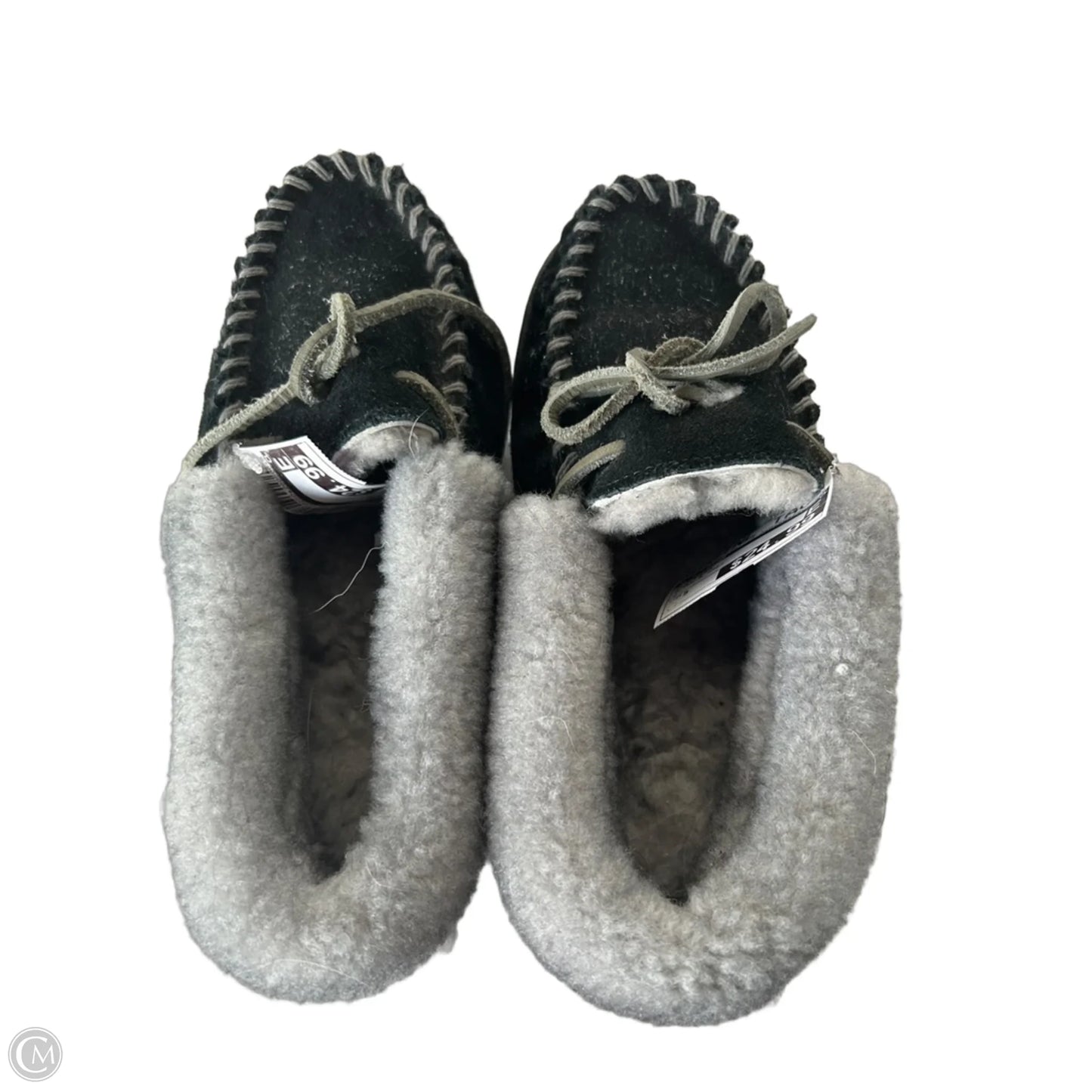 Slippers By L.l. Bean In Black & Grey, Size: 5