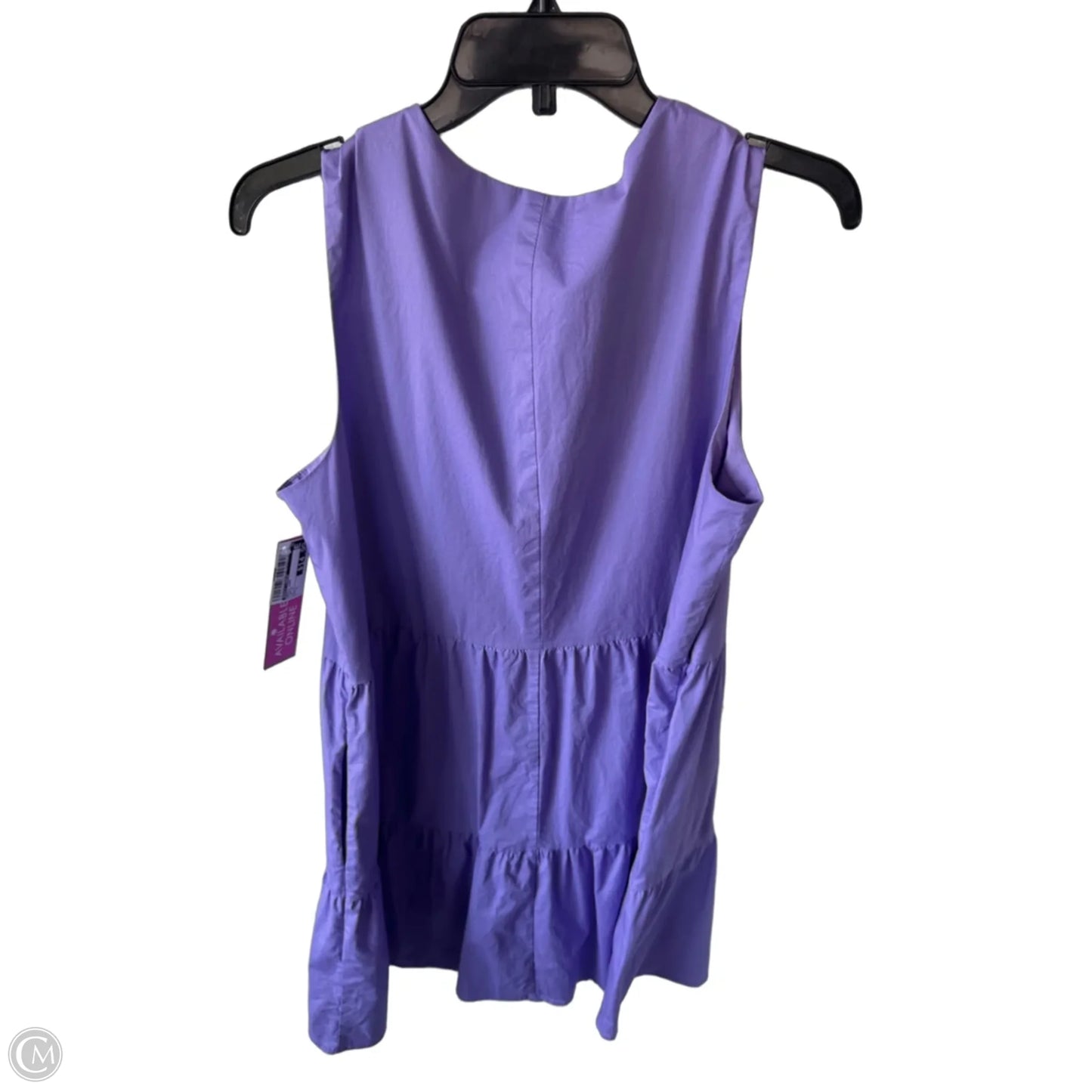 Dress Work By Maggy London In Purple, Size: L