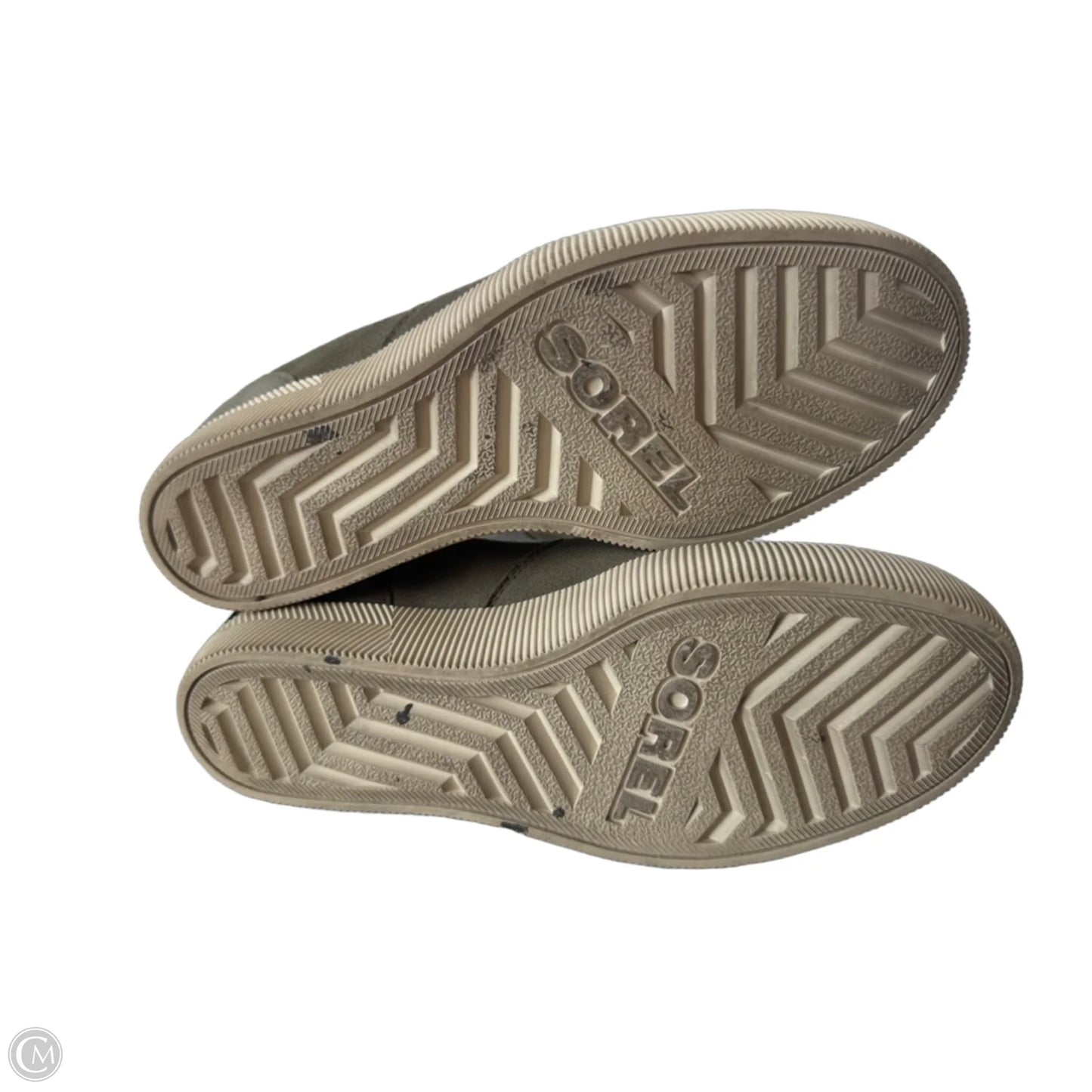 Boots Ankle Flats By Sorel In Green, Size: 8