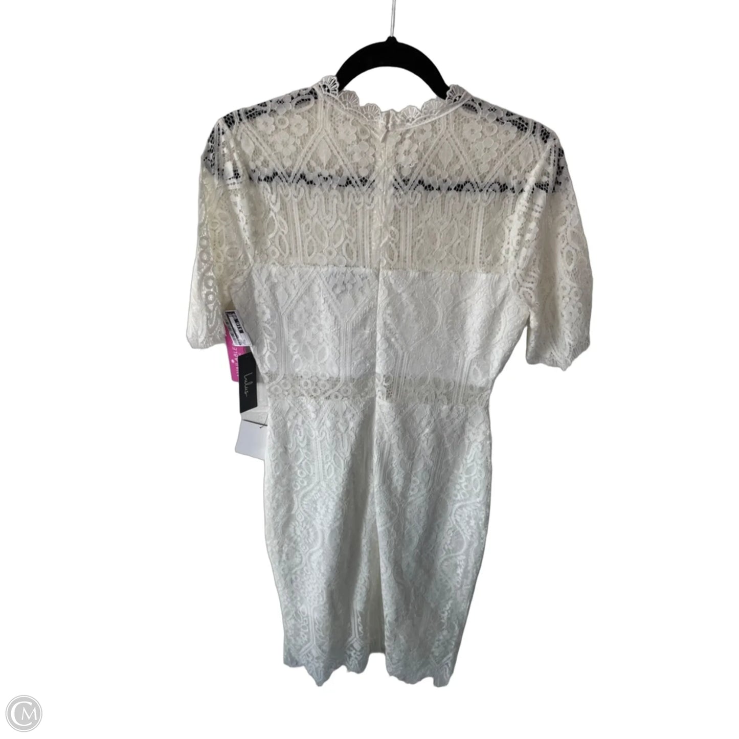 Dress Party Midi By Lulus In Cream, Size: M