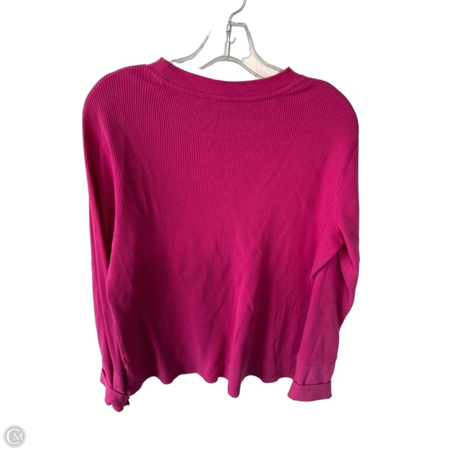 Top Long Sleeve By Sundance In Pink, Size: L