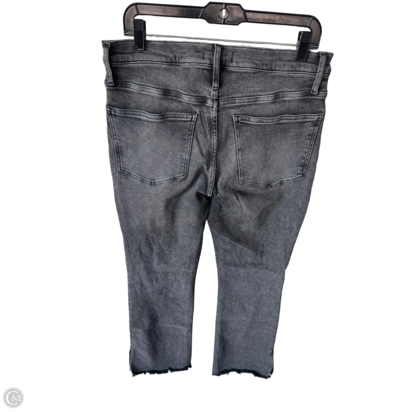 Jeans Flared By Madewell In Black Denim, Size: 10