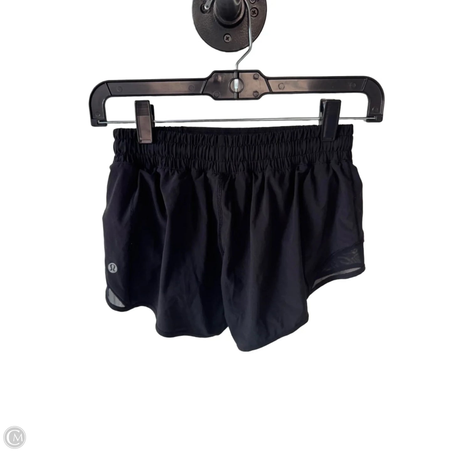 Athletic Shorts By Lululemon In Black, Size: 4