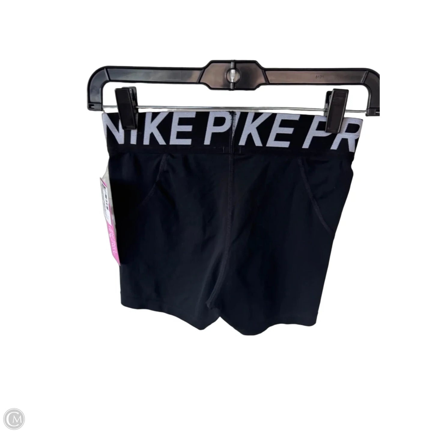 Athletic Shorts By Nike In Black & White, Size: 4