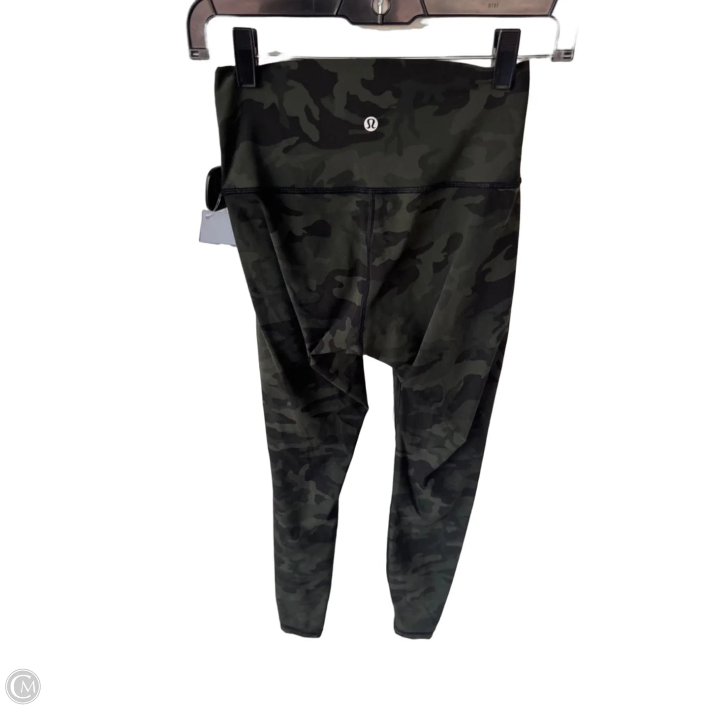 Athletic Leggings By Lululemon In Camouflage Print, Size: 4