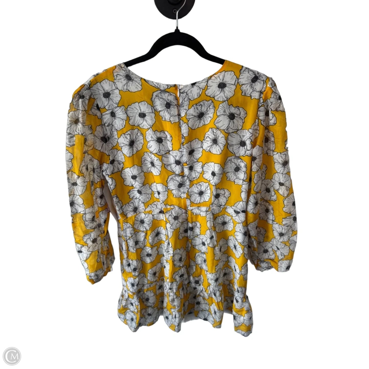 Dress Work By Cma In Yellow, Size: M