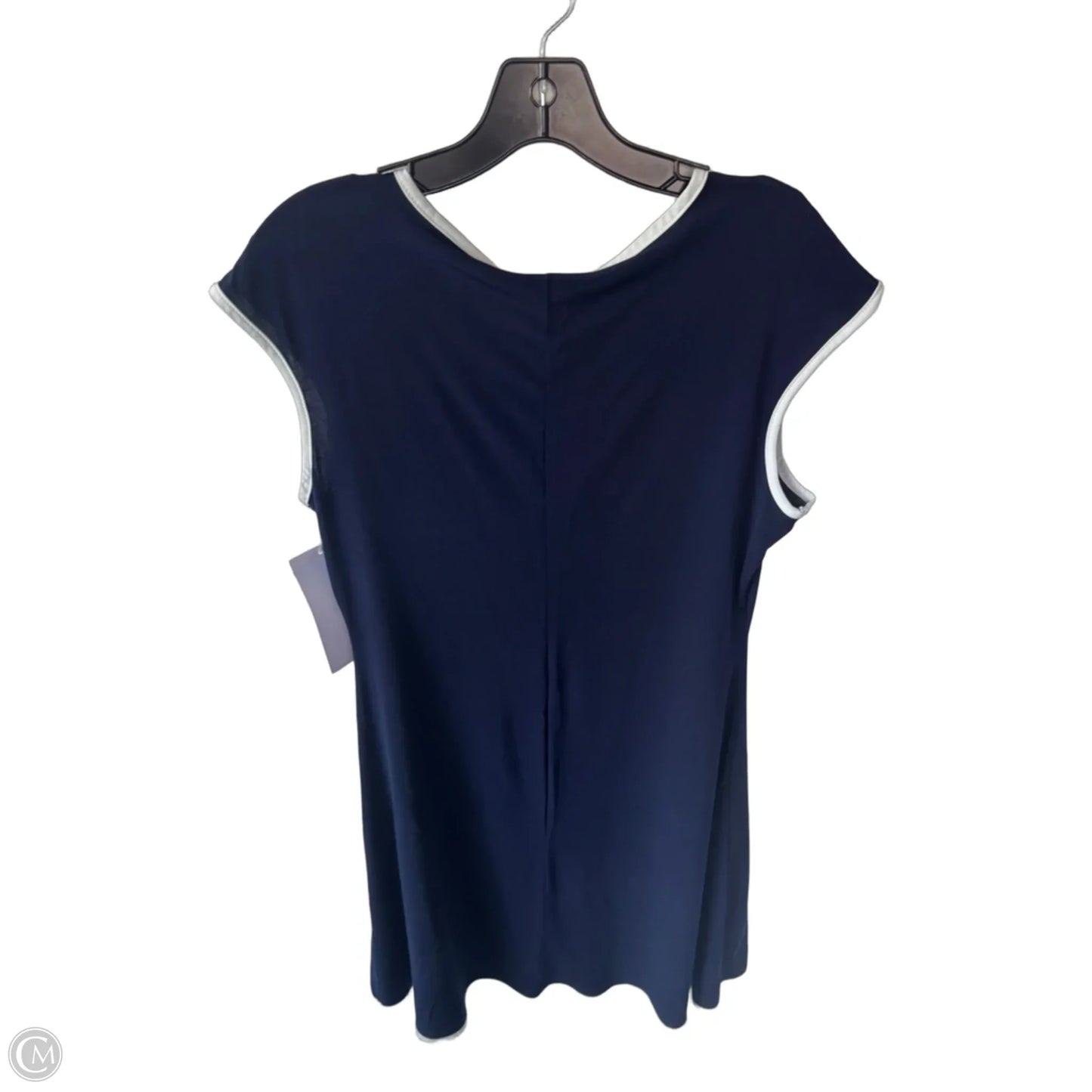Dress Work By Cmb In Blue & White, Size: M