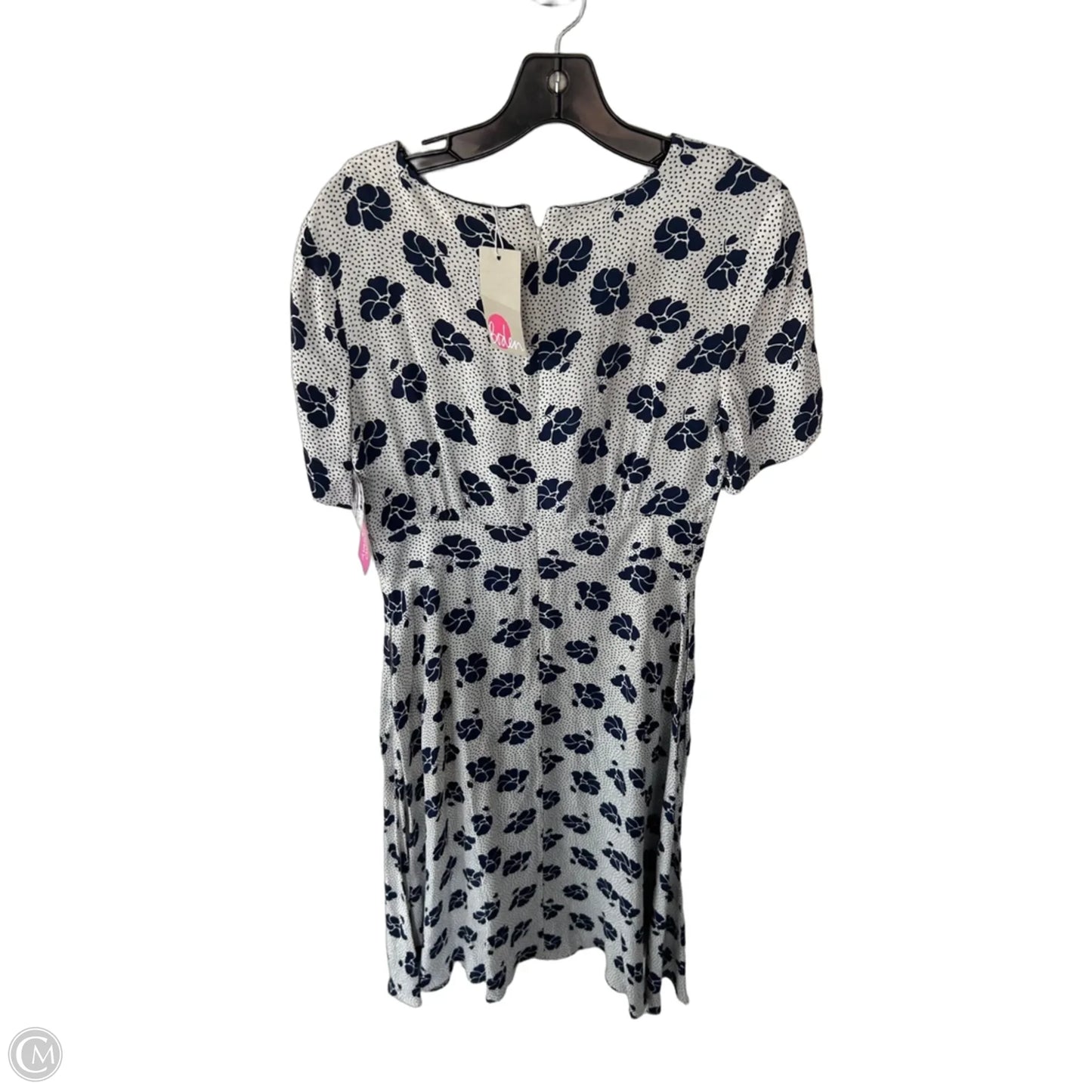 Dress Work By Boden In Blue & White, Size: S