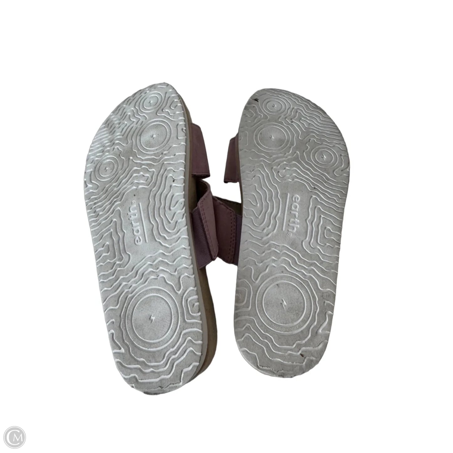 Sandals Flats By Earth In Pink, Size: 8.5
