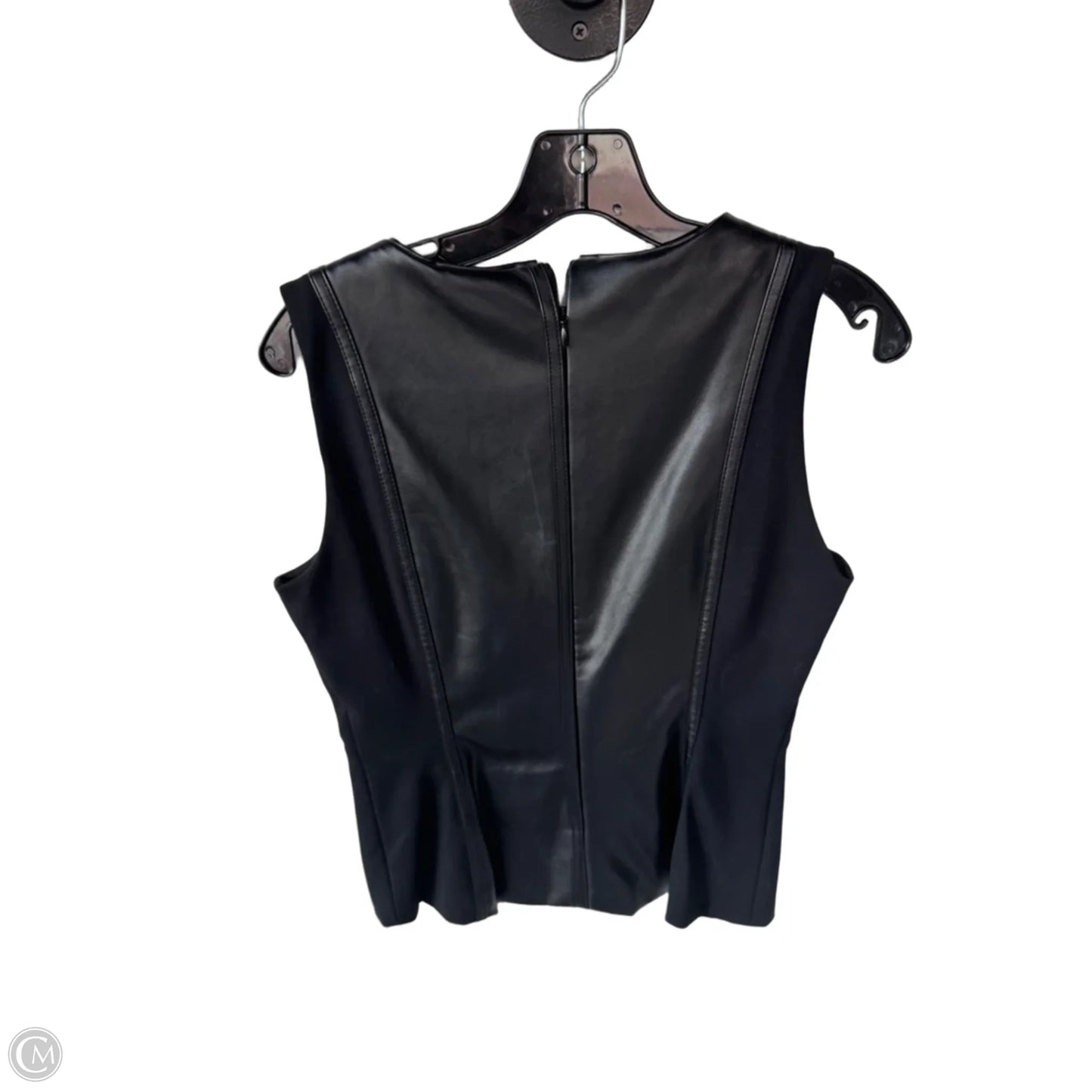 Blouse Sleeveless By White House Black Market In Black, Size: S