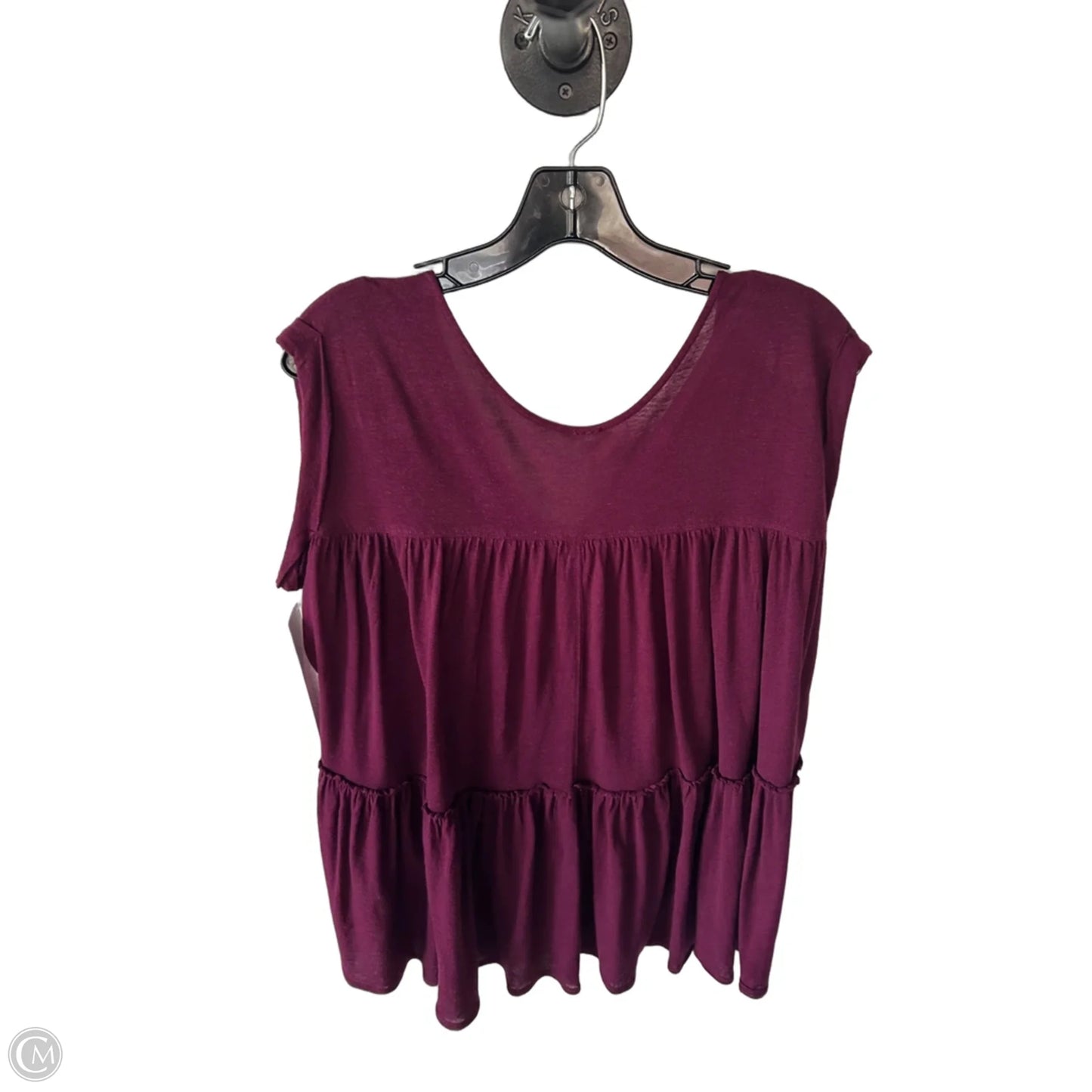Top Sleeveless By Free People In Purple, Size: S