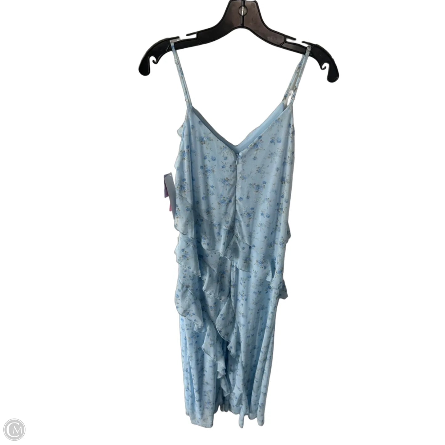 Dress Party Long By Altard State In Blue & Green, Size: M