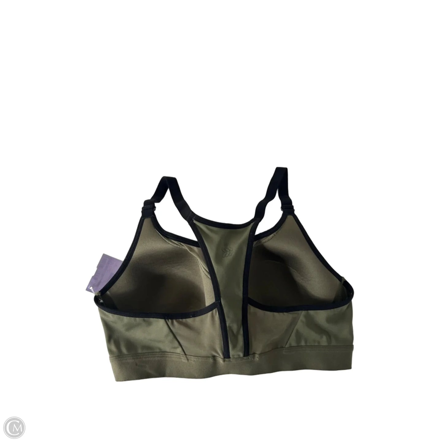 Athletic Bra By All In Motion In Black & Green, Size: M
