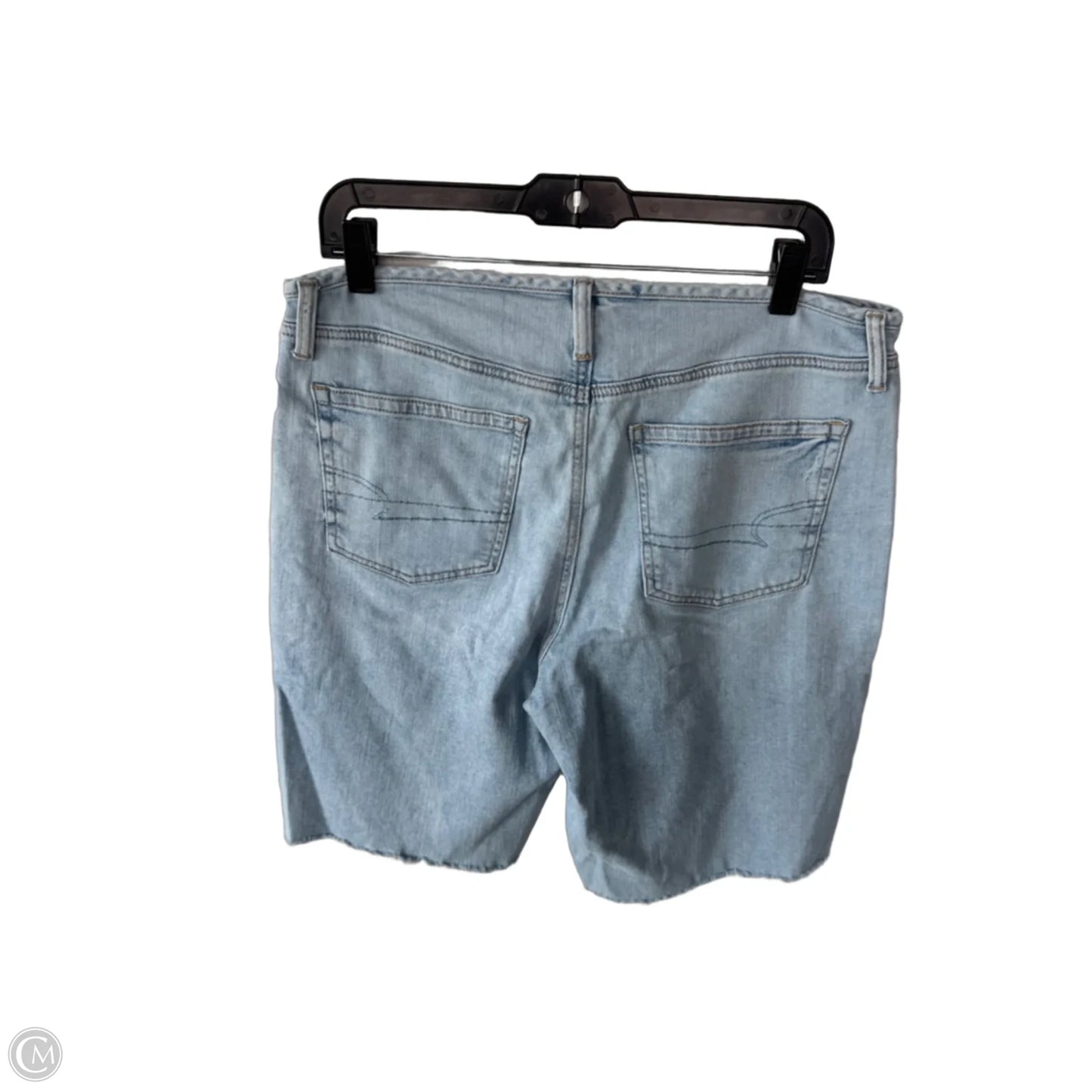 Shorts By American Eagle In Blue Denim, Size: 10