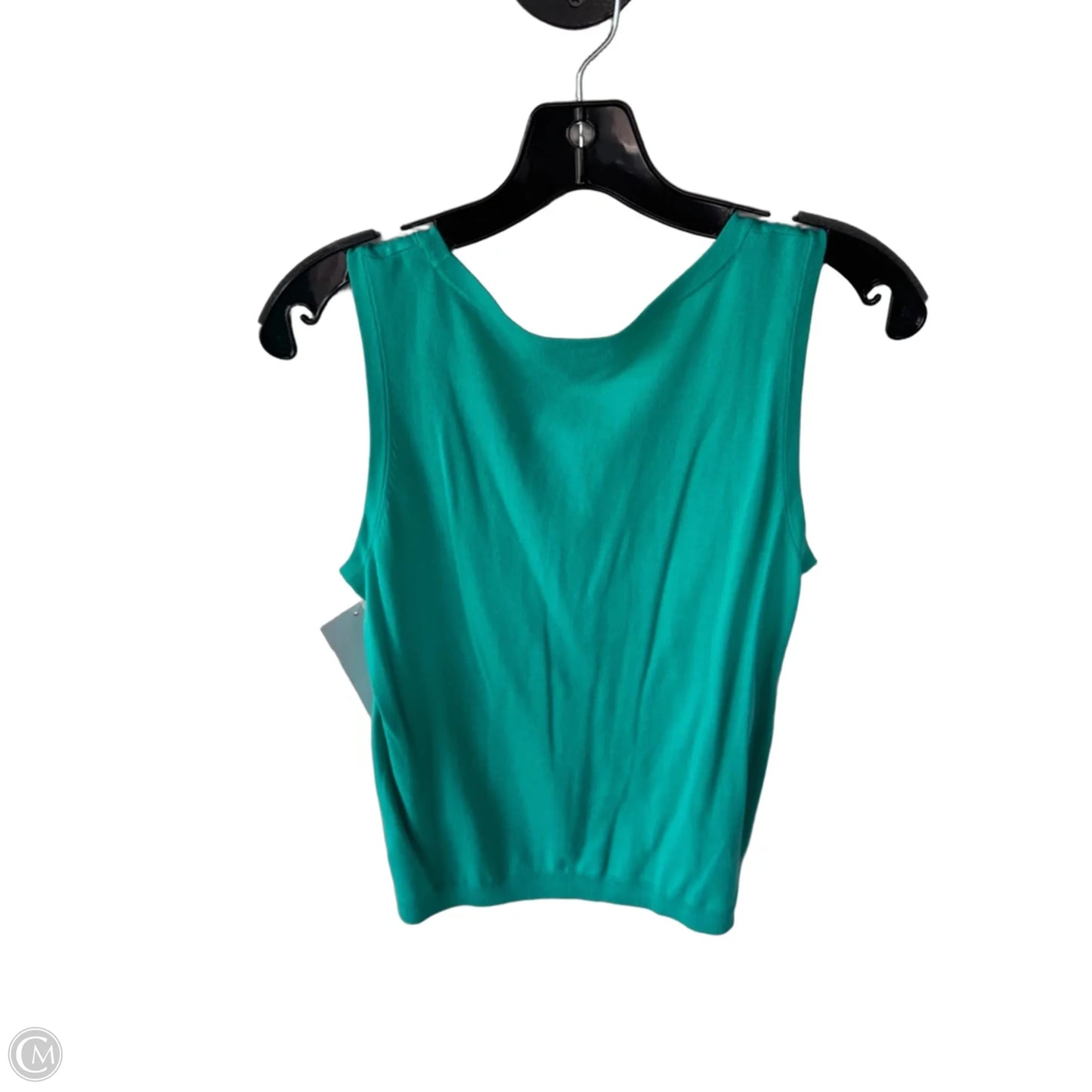 Vest Sweater By Talbots In Teal, Size: S