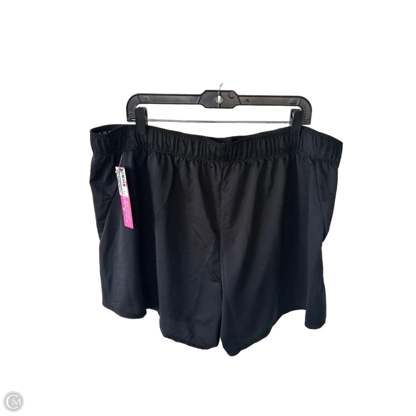 Athletic Shorts By Nike In Black, Size: 20