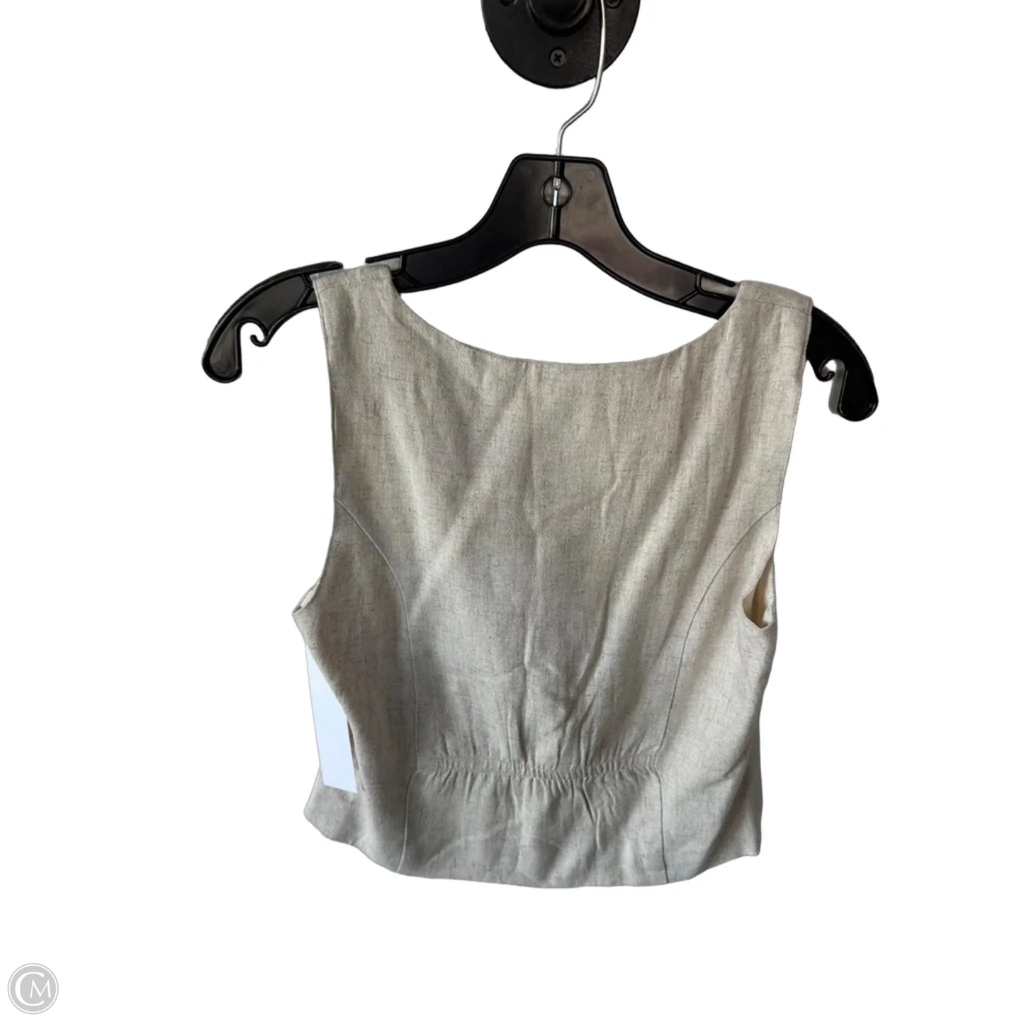 Vest Other By Clothes Mentor In Tan, Size: M