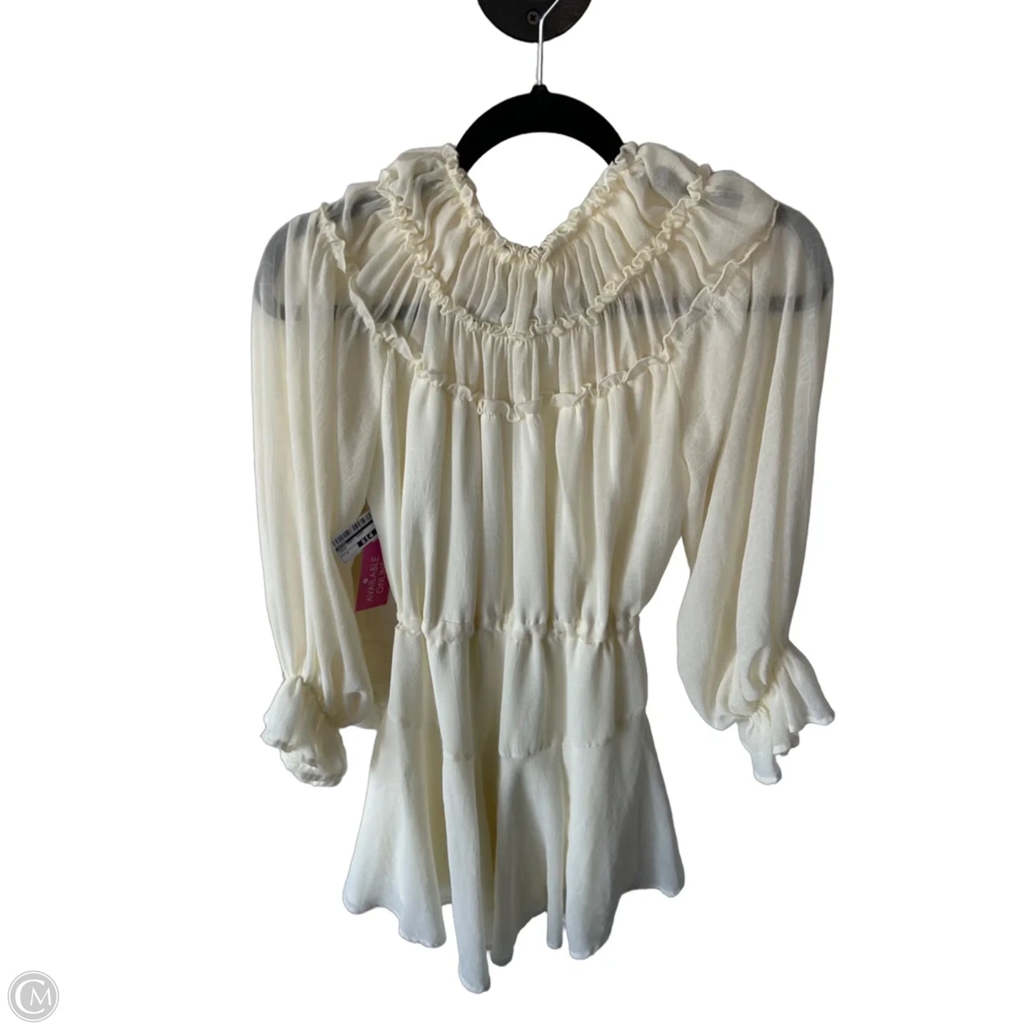 Dress Party Short By Entro In Cream, Size: S