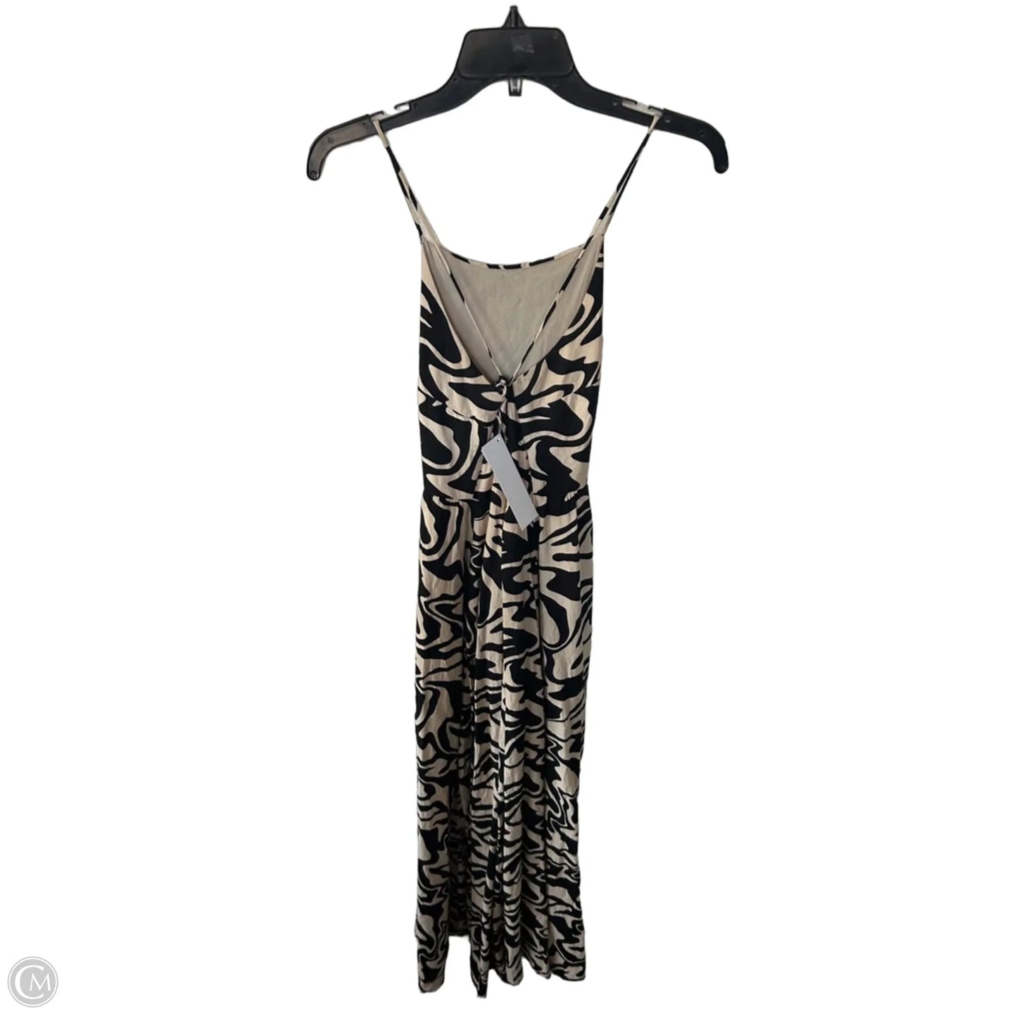 Dress Casual Maxi By By Together In Black & Tan, Size: M